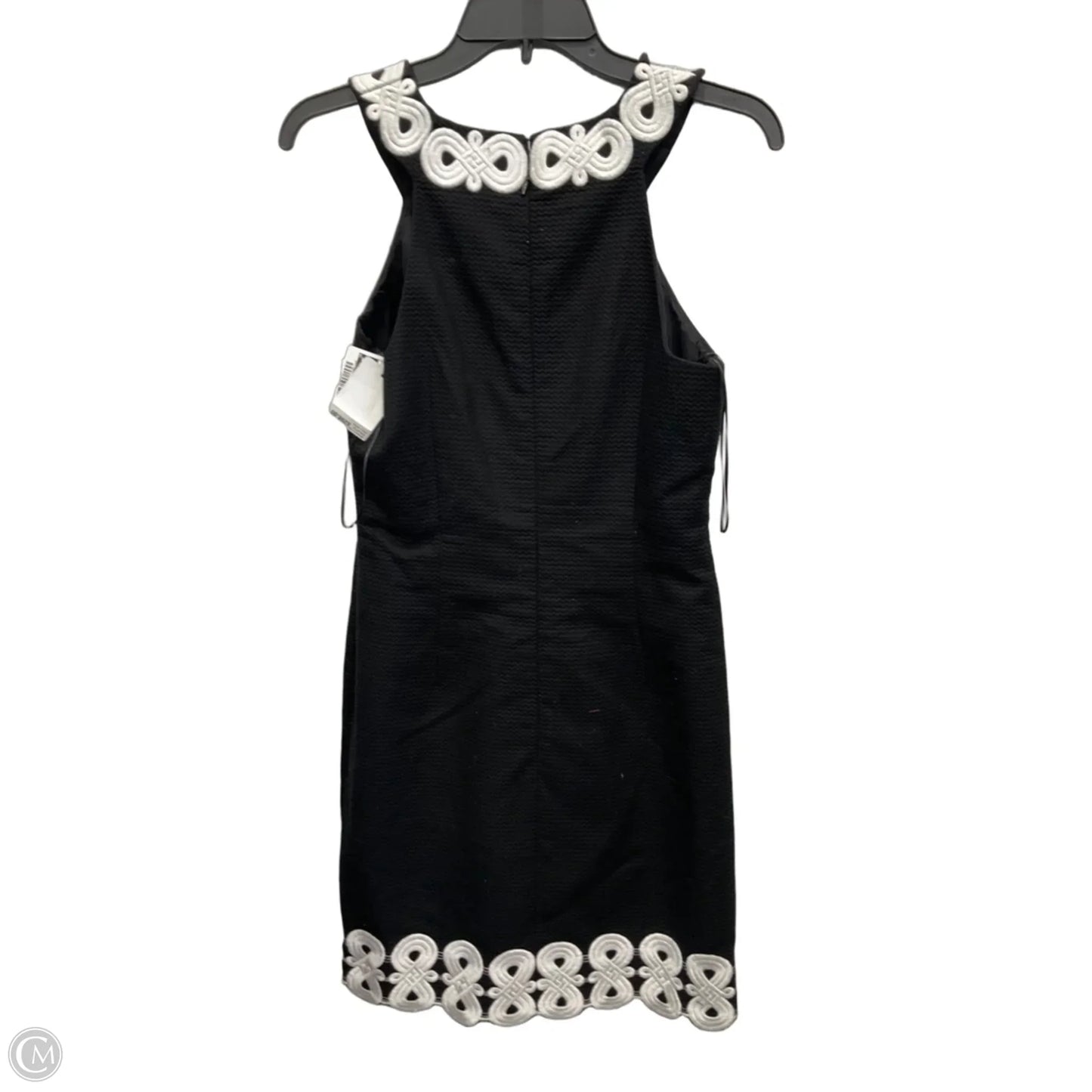 Dress Casual Midi By Trina Turk In Black & White, Size: S