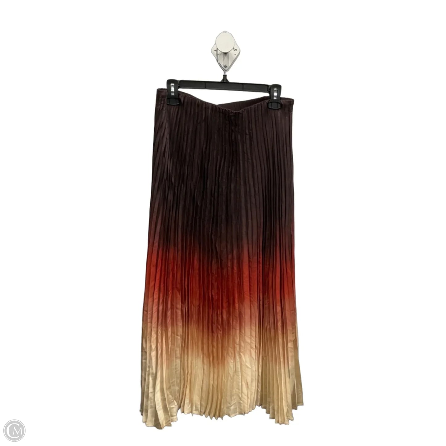 Skirt Maxi By Banana Republic In Ombre Print, Size: 8