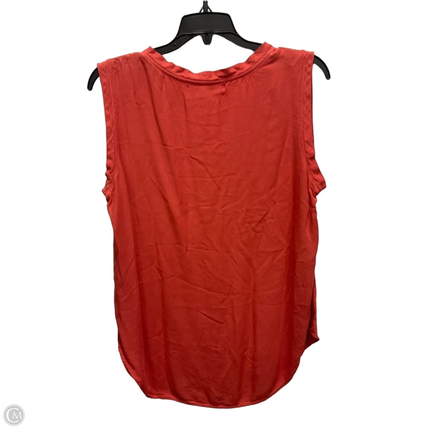 Top Sleeveless Basic By Cloth & Stone In Coral, Size: M