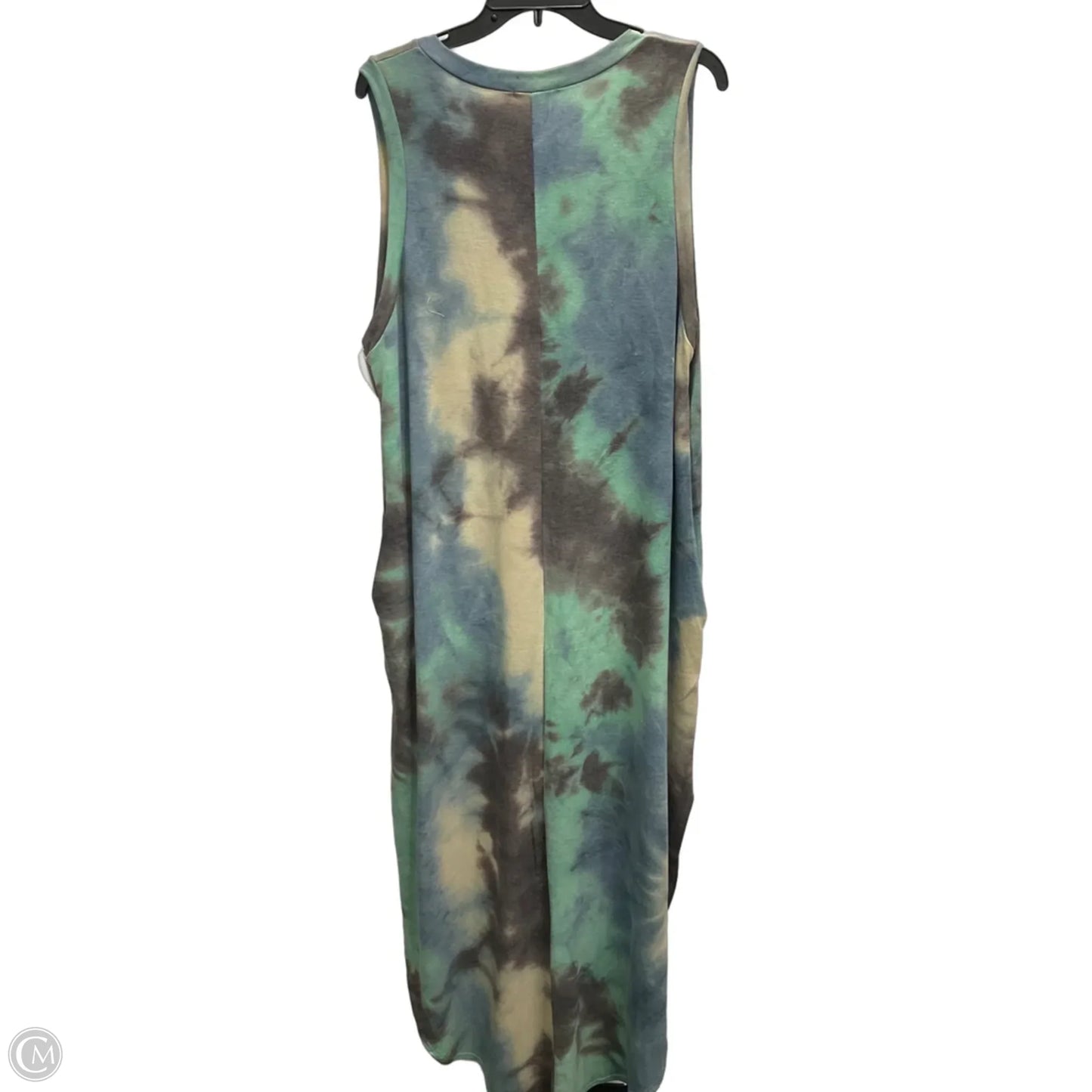Dress Casual Maxi By Sweet Lovely In Tie Dye Print, Size: 3x