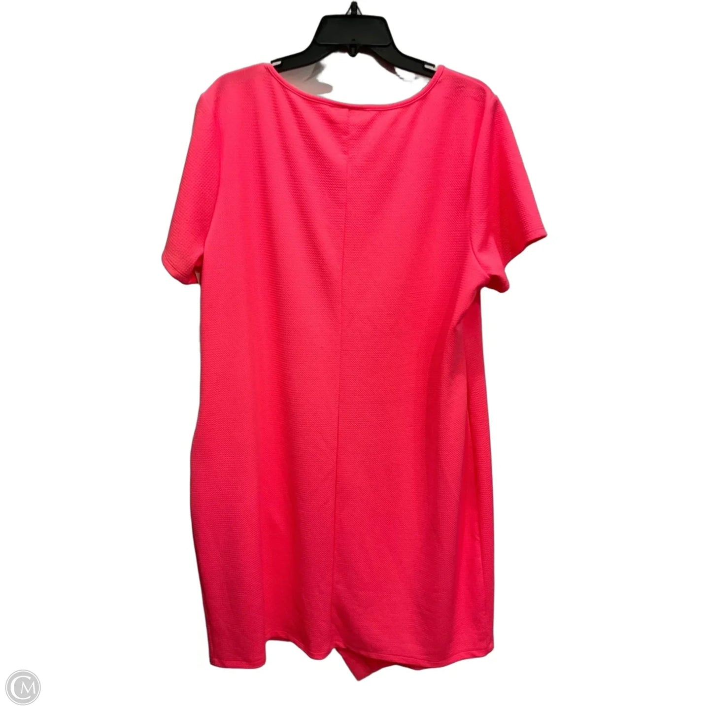Dress Casual Midi By Bobbie Brooks In Pink, Size: 2x