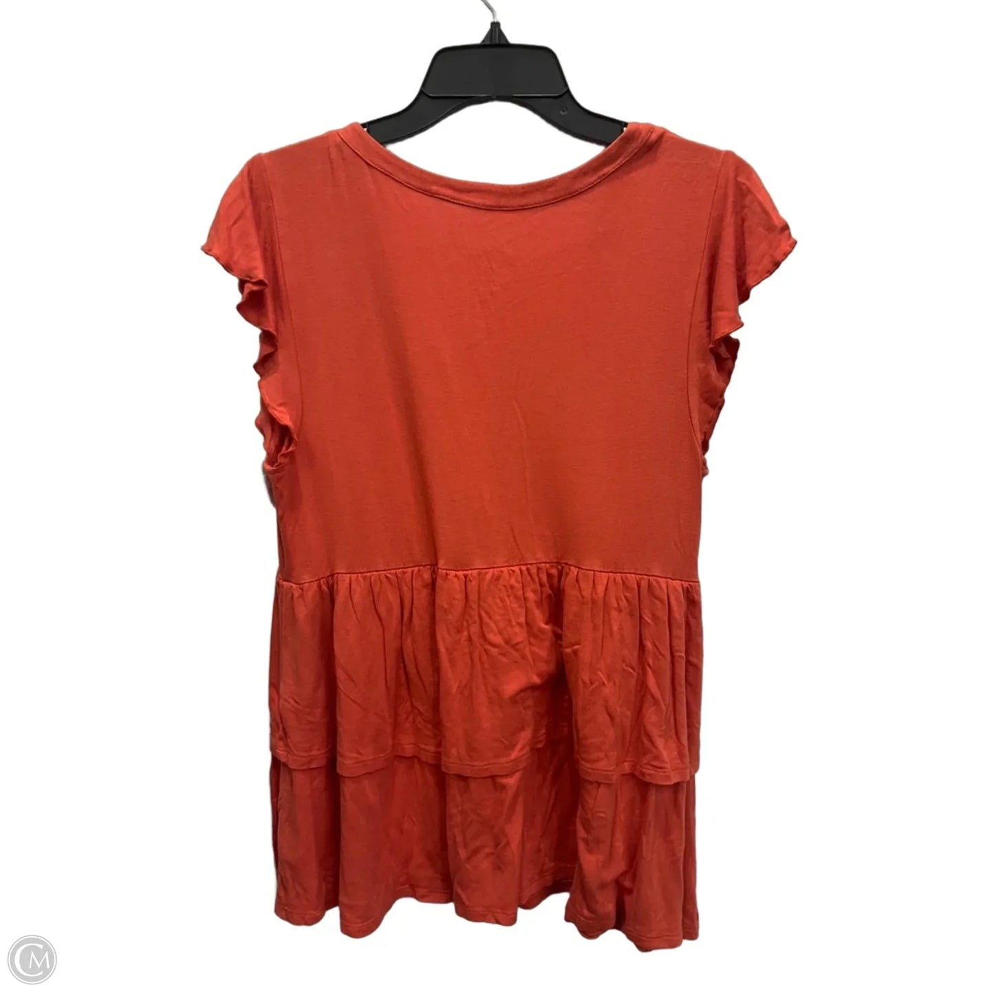 Top Short Sleeve By Torrid In Orange, Size: M