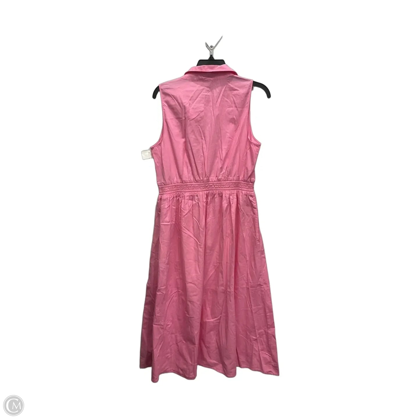 Dress Casual Midi By J. Crew In Pink, Size: M