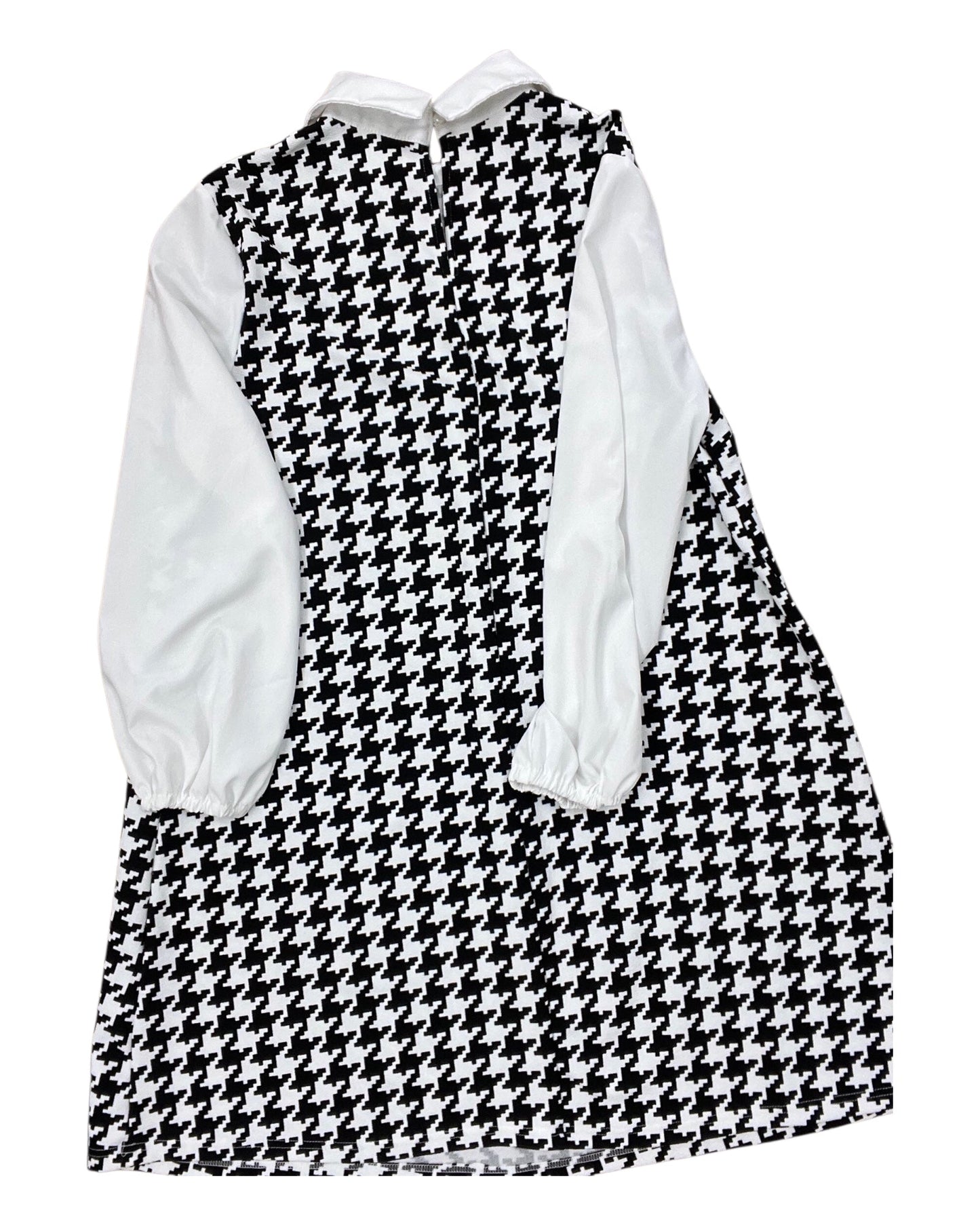 Dress Work By Shein In Black & White, Size:1X