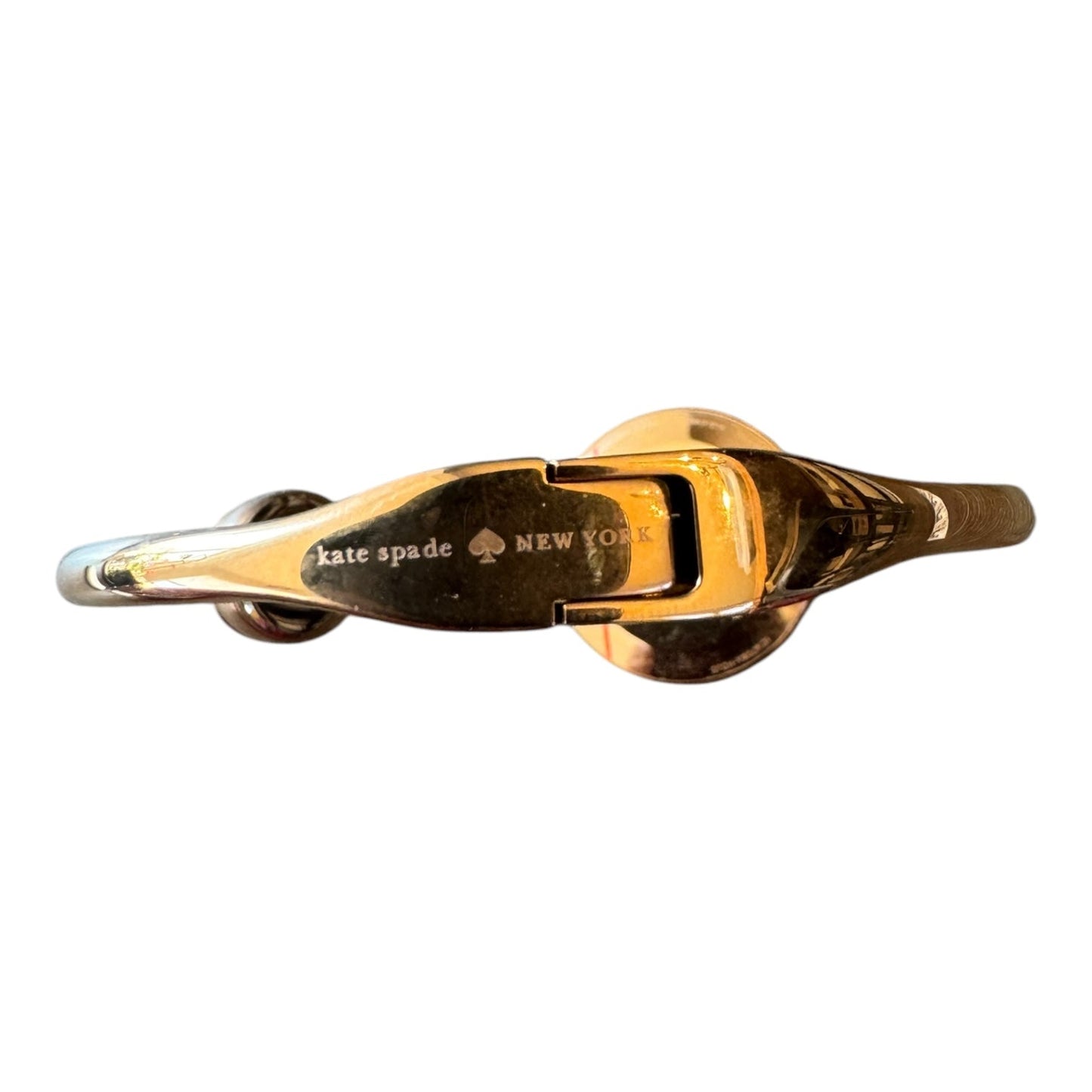 Bracelet Designer By Kate Spade In Pink & Gold