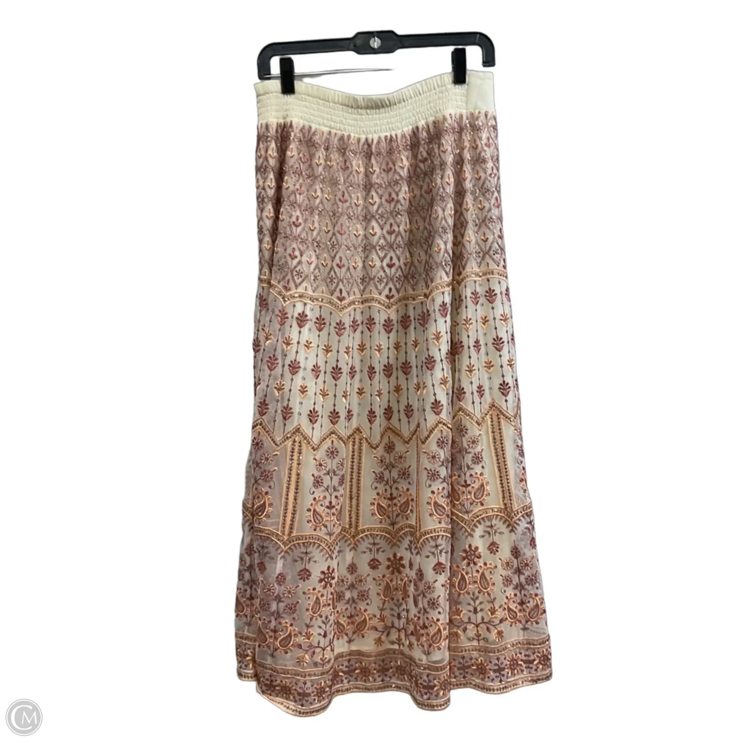 Skirt Maxi By Soft Surroundings In Cream, Size: S