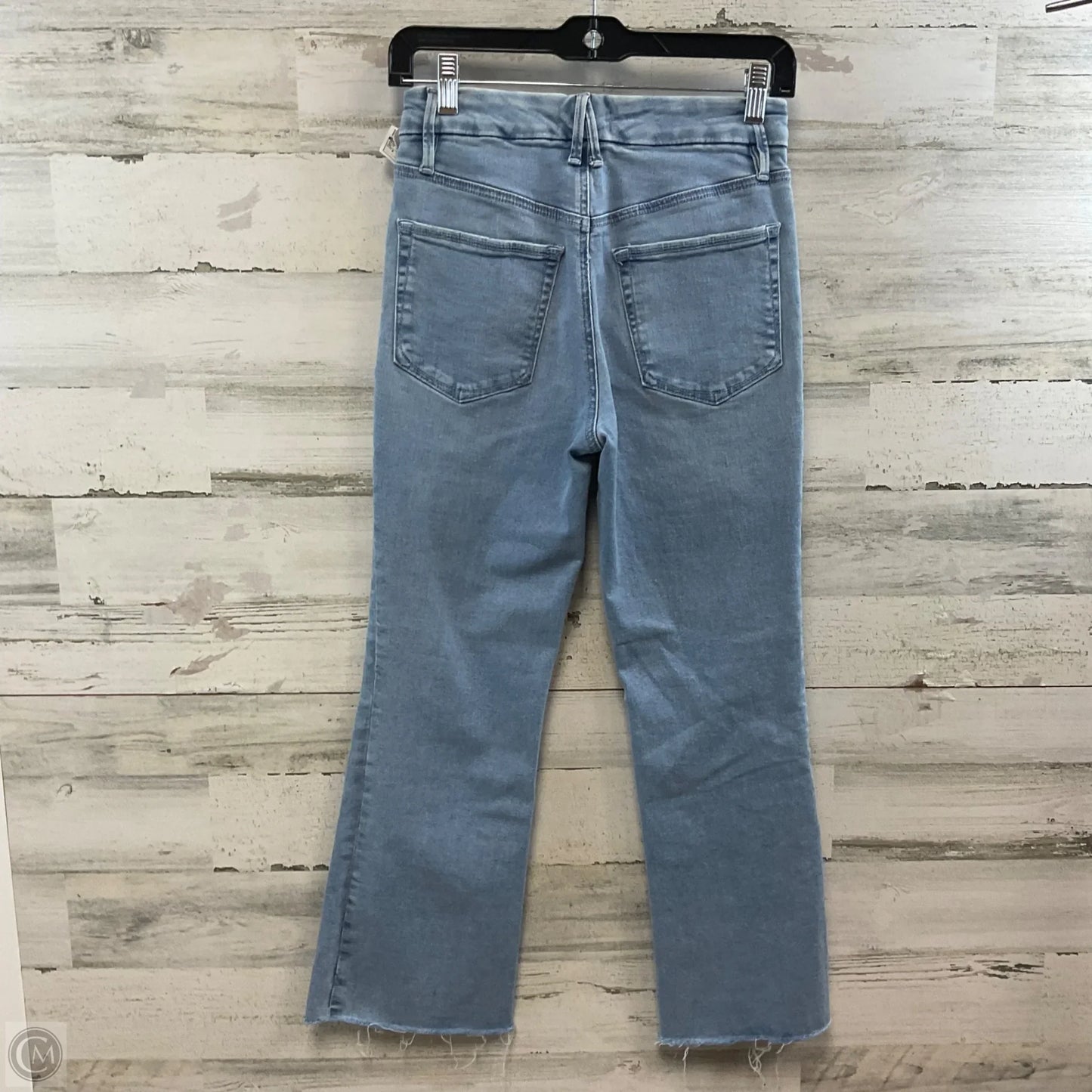 Jeans Boot Cut By Good American In Blue Denim, Size: 2