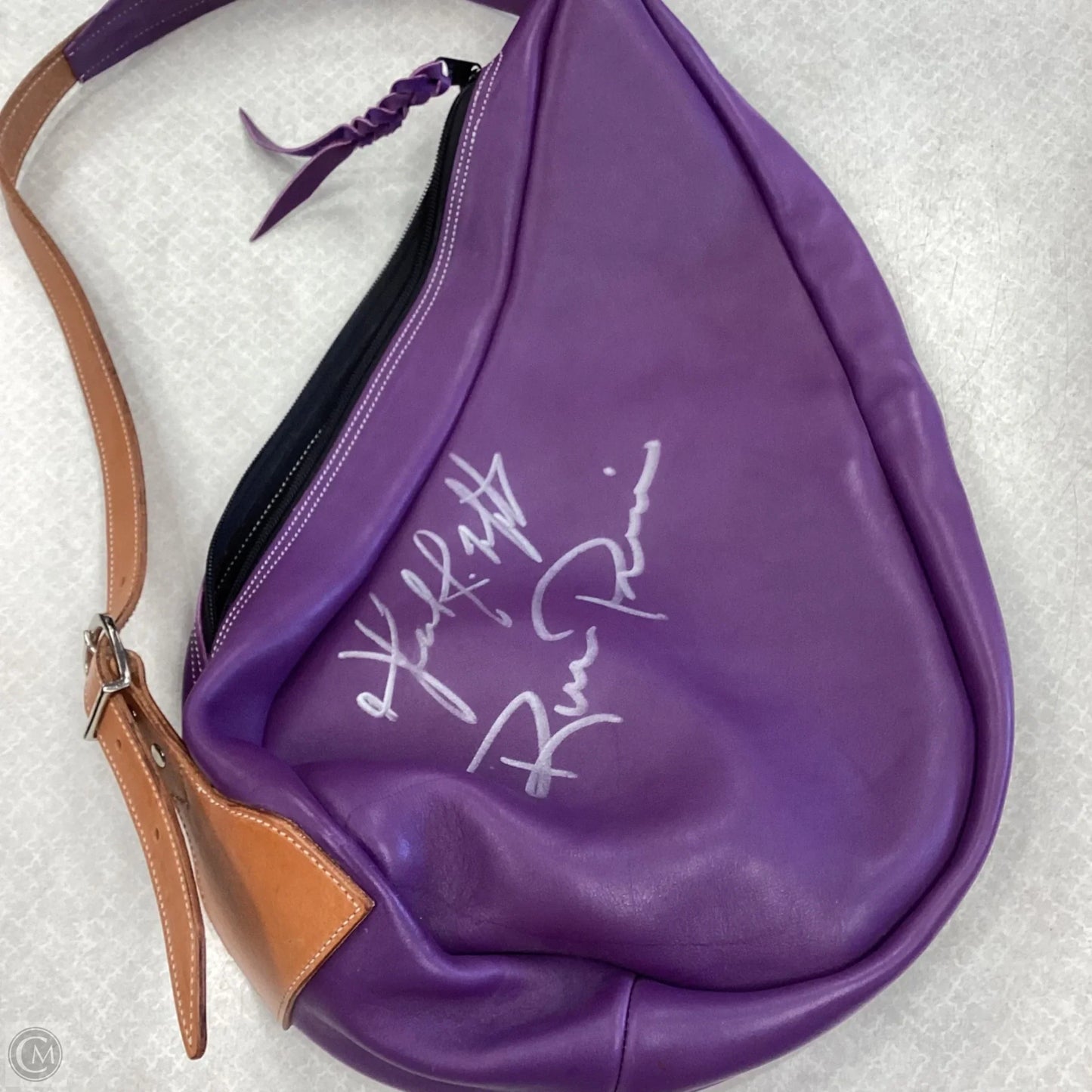 Backpack Leather By Clothes Mentor, Size: Large