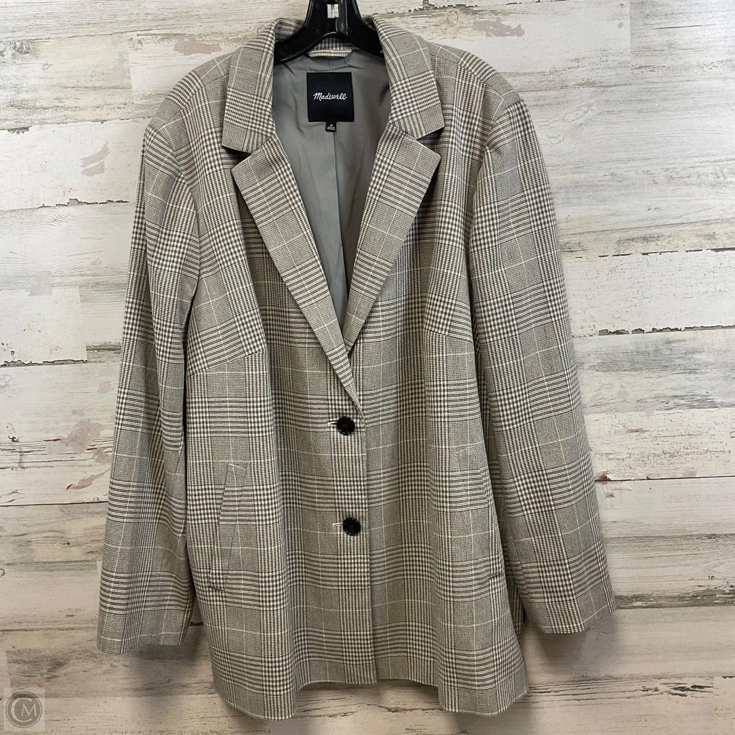 Blazer By Madewell In Grey, Size: 3x