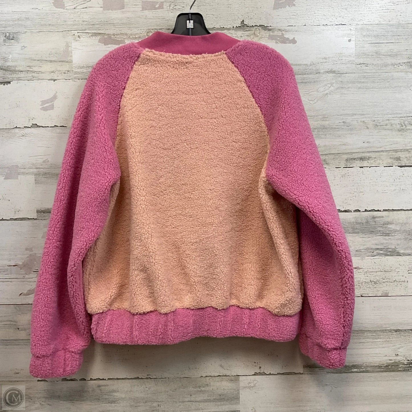 Jacket Fleece By New In In Pink, Size: S