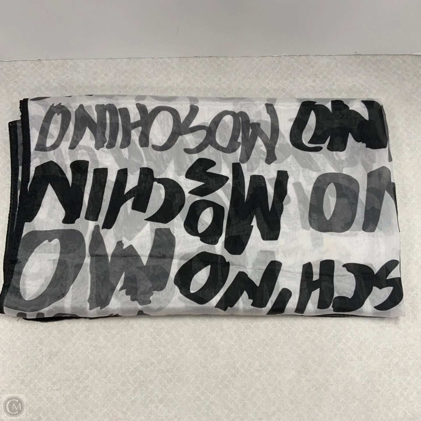 Scarf Luxury Designer By Moschino