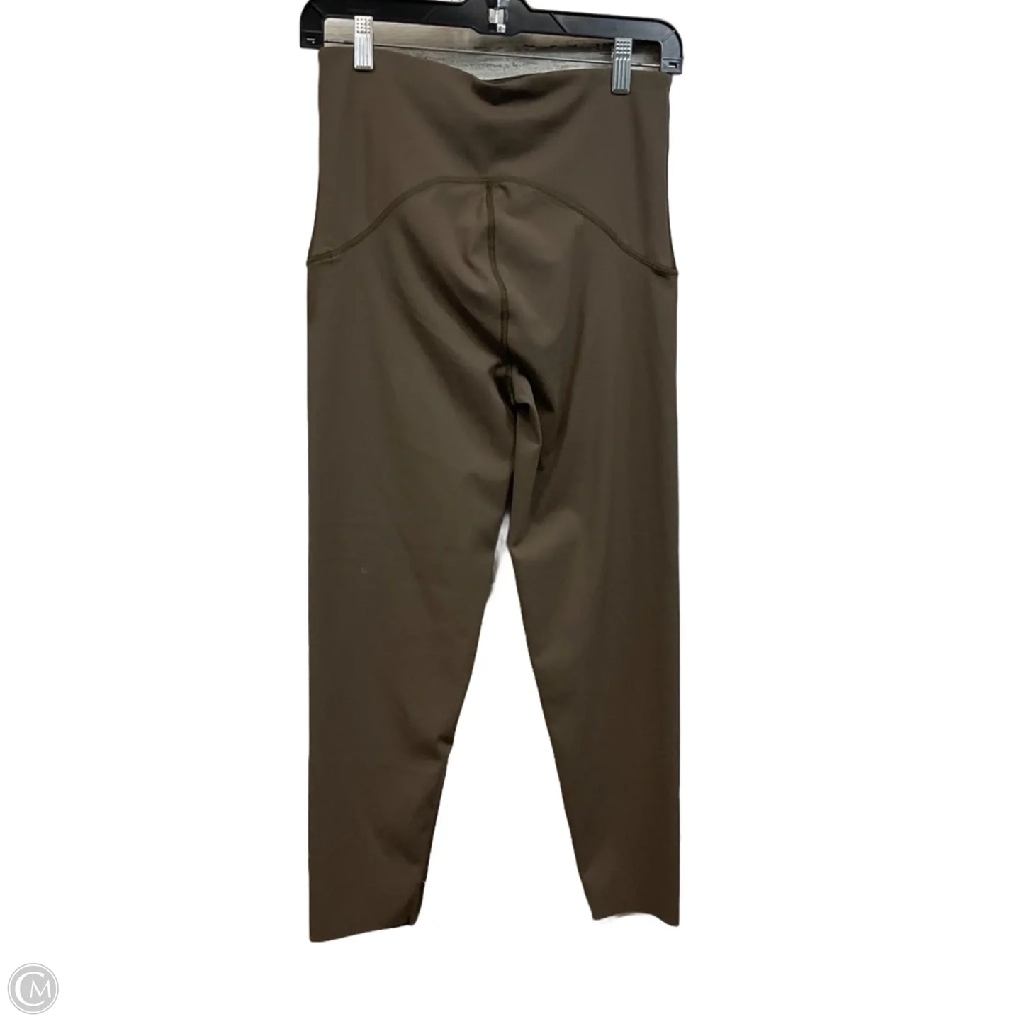 Athletic Leggings By Spanx In Green, Size: L