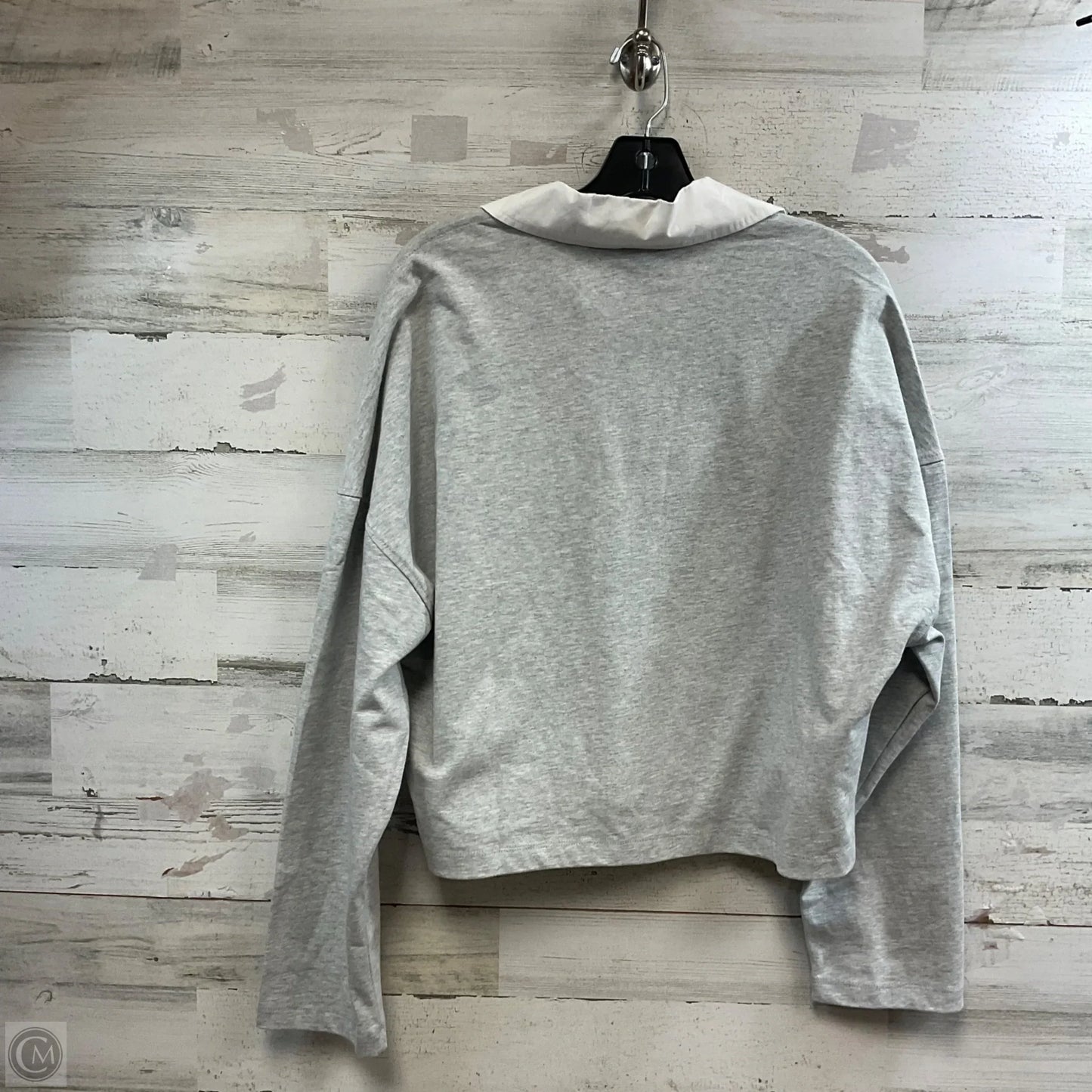 Top Long Sleeve Designer By Rebecca Minkoff In Grey, Size: M