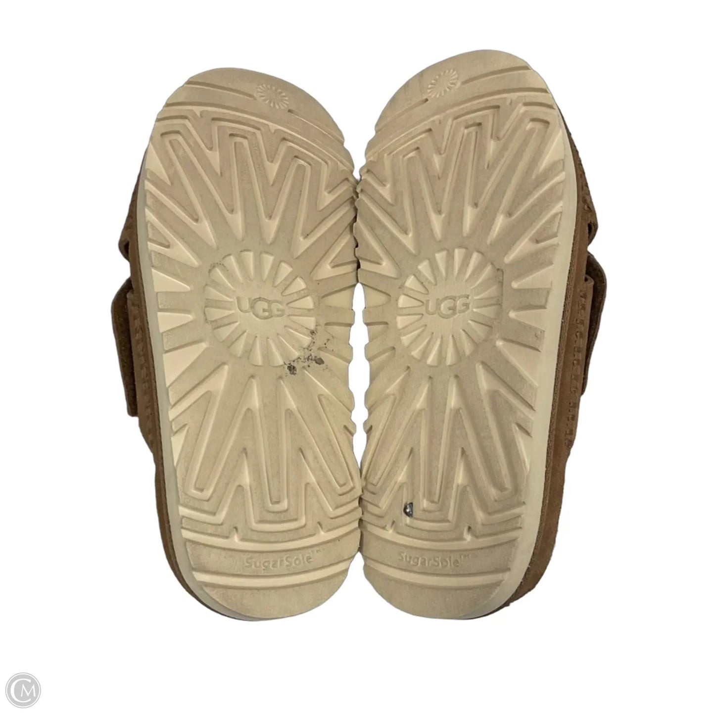 Sandals Flats By Ugg In Brown, Size: 8.5