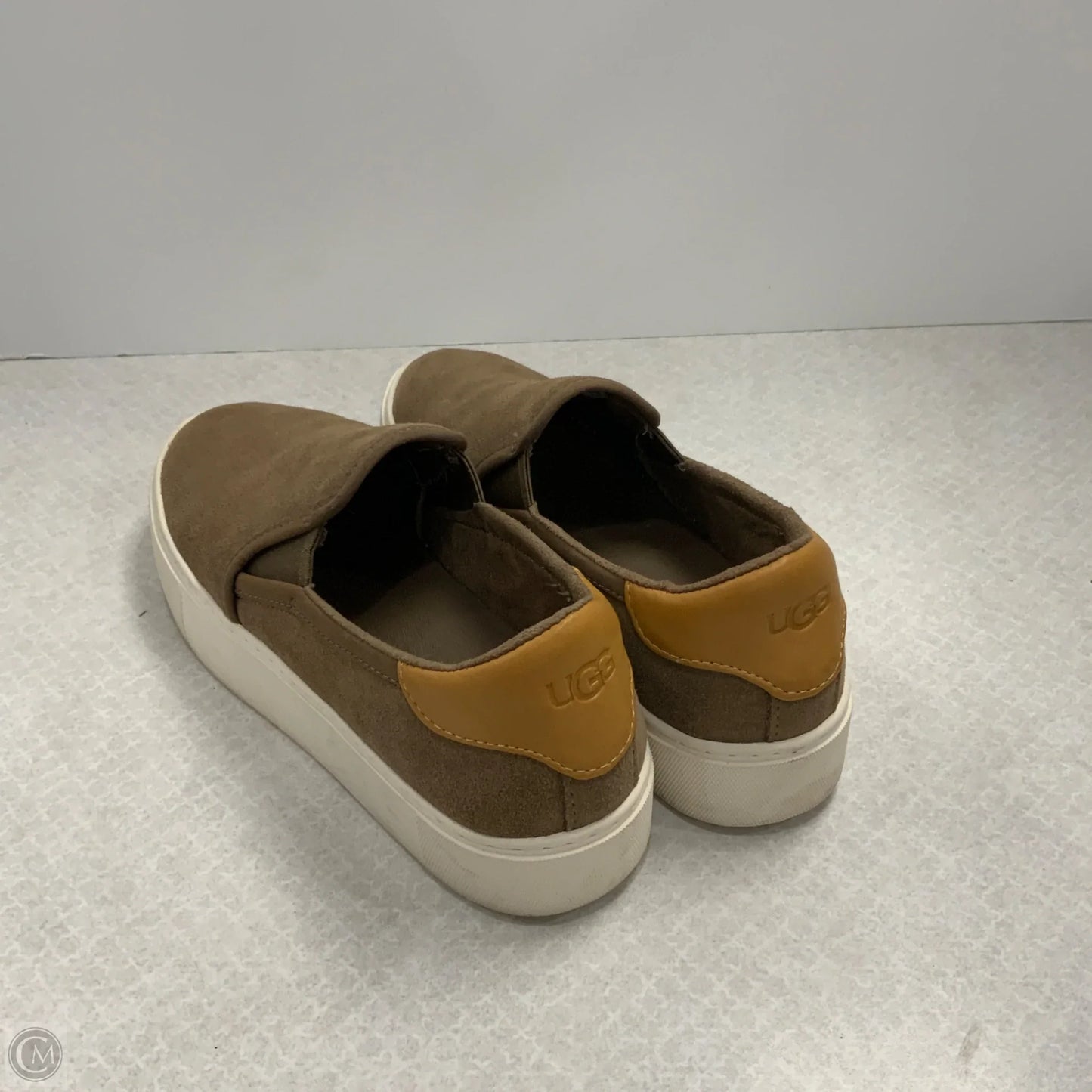 Shoes Sneakers By Ugg In Brown, Size: 8.5