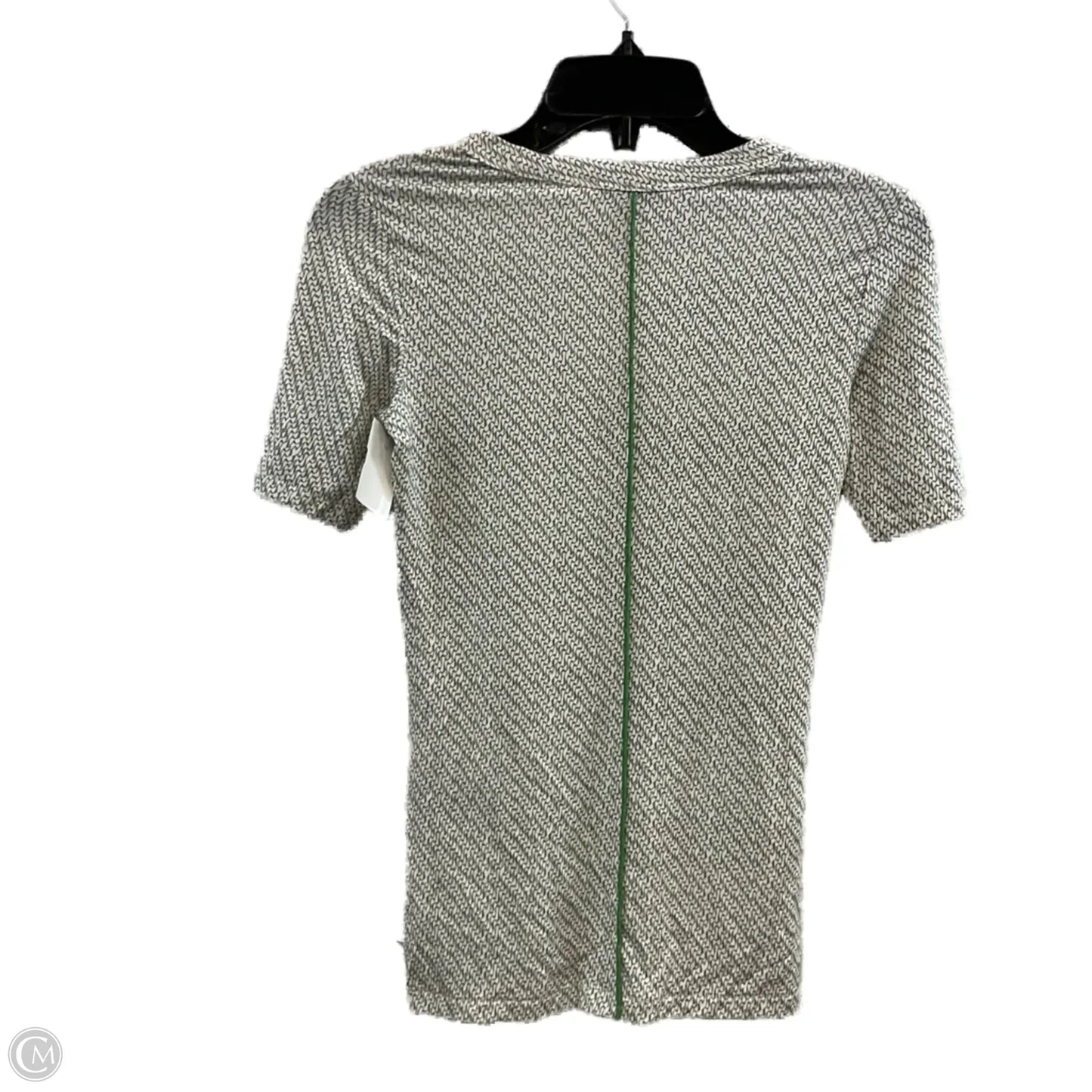 Top Short Sleeve By Rag And Bone In Green, Size: Xxs