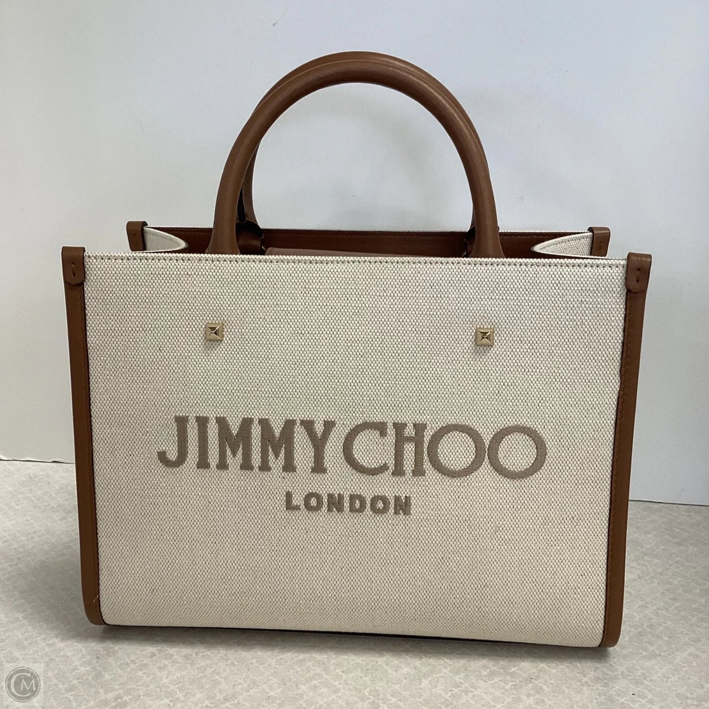 Handbag Luxury Designer By Jimmy Choo, Size: Medium