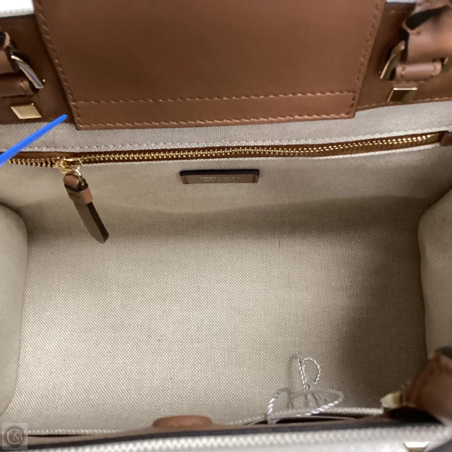 Handbag Luxury Designer By Jimmy Choo, Size: Medium