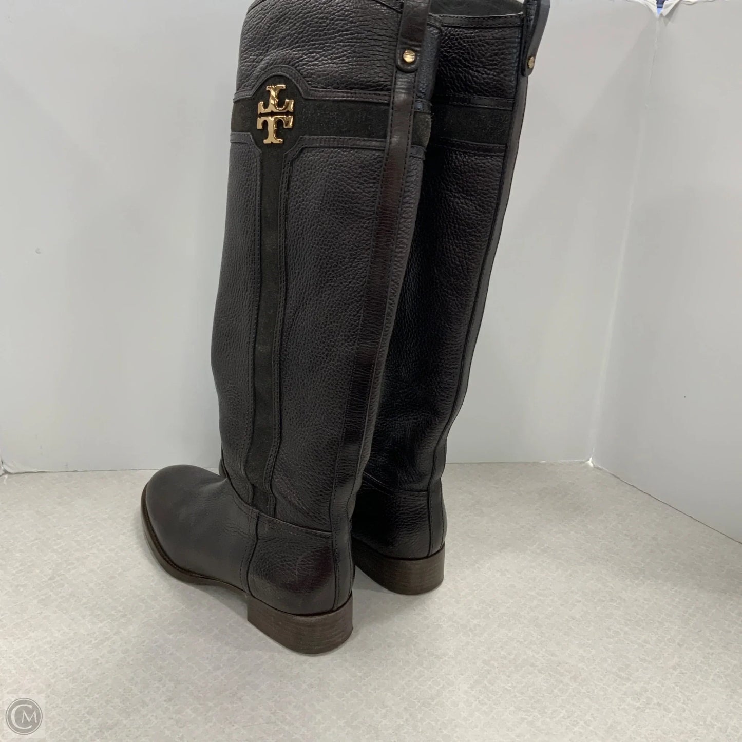 Boots Designer By Tory Burch In Brown, Size: 8.5