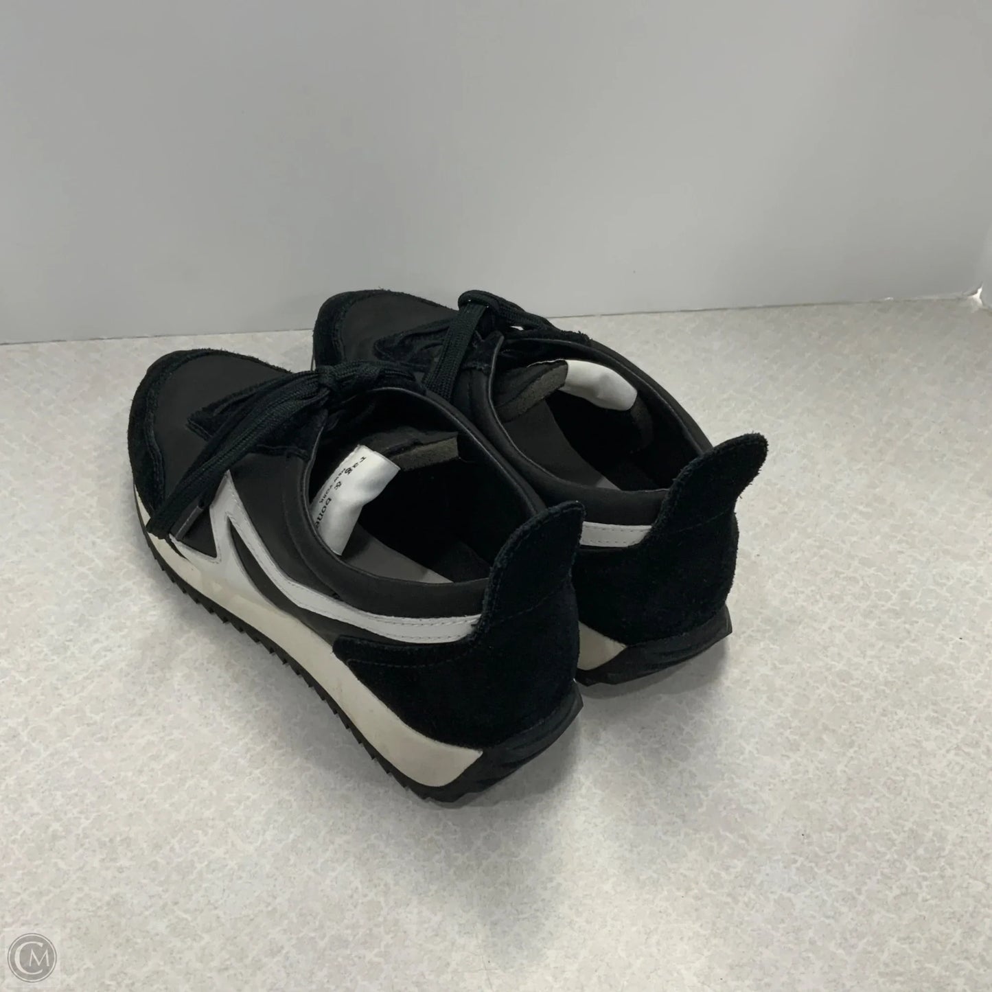 Shoes Sneakers By Rag And Bone In Black & White, Size: 7.5