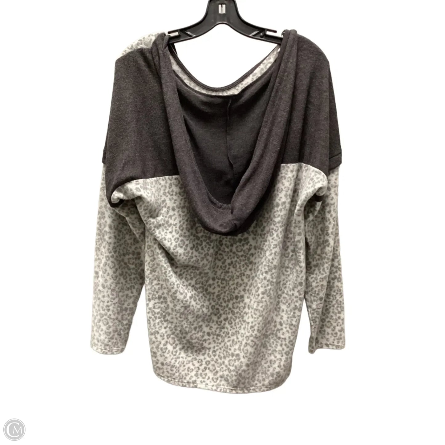 Top Long Sleeve By Vanilla Bay In Grey, Size: L