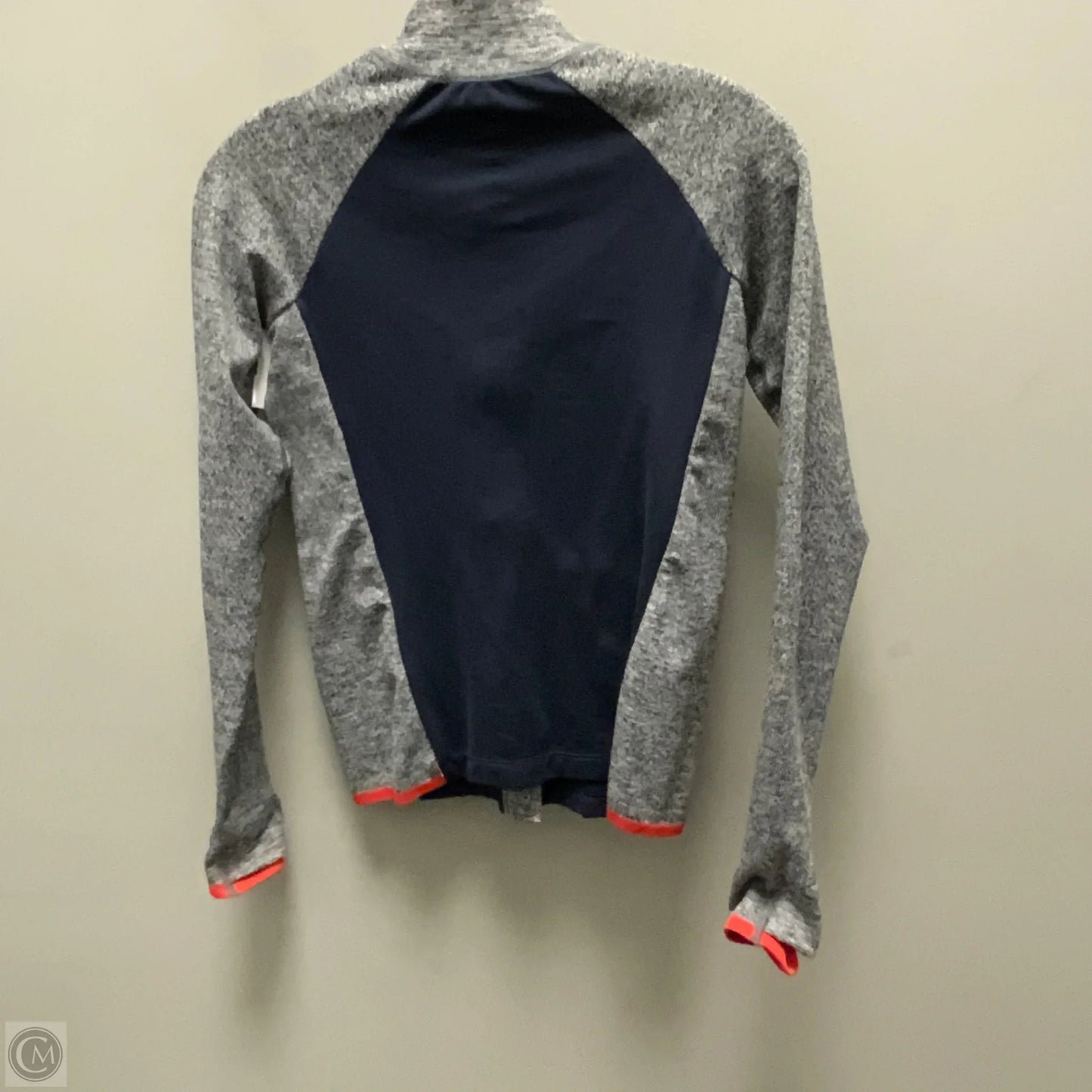 Athletic Top Long Sleeve Collar By Athleta In Blue, Size: Xs