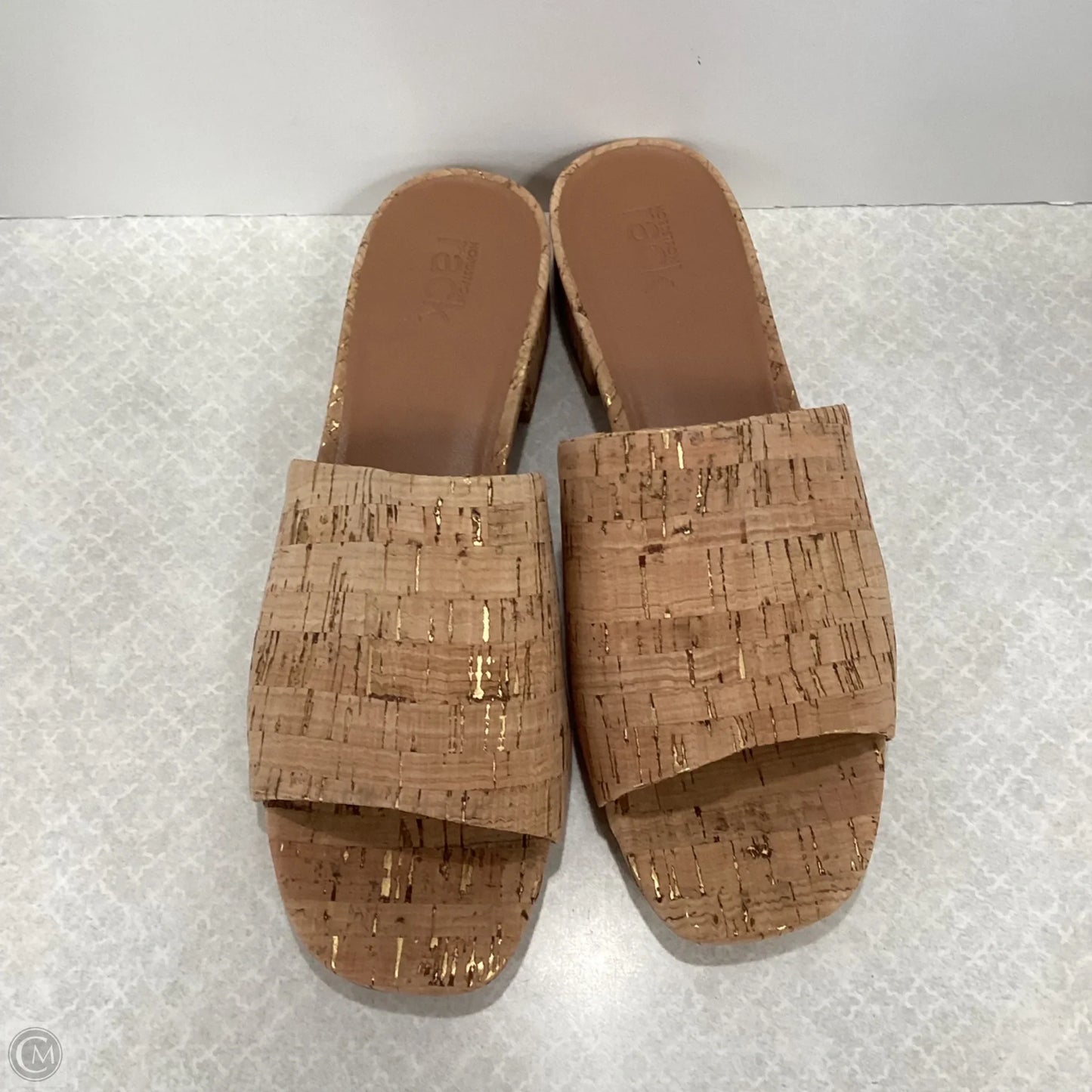 Sandals Heels Block By Nordstrom In Tan, Size: 7.5