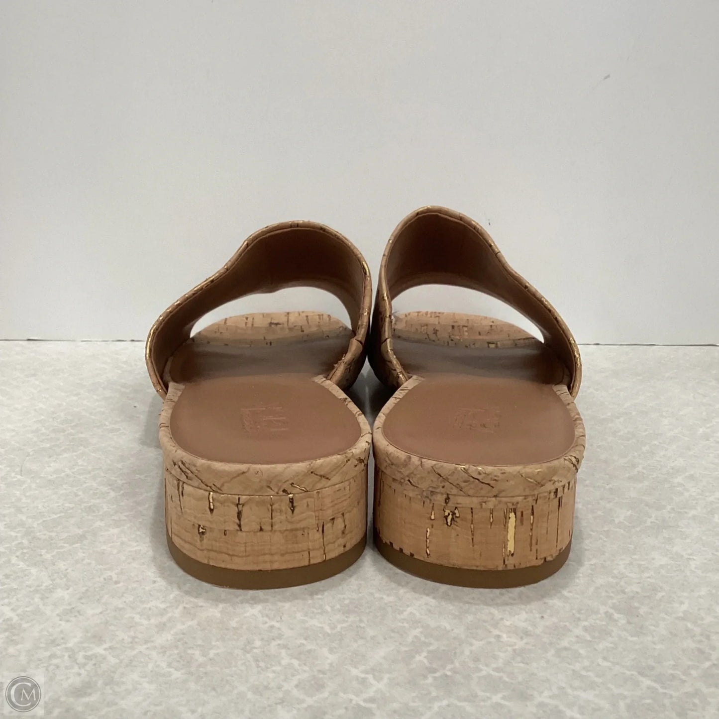 Sandals Heels Block By Nordstrom In Tan, Size: 7.5