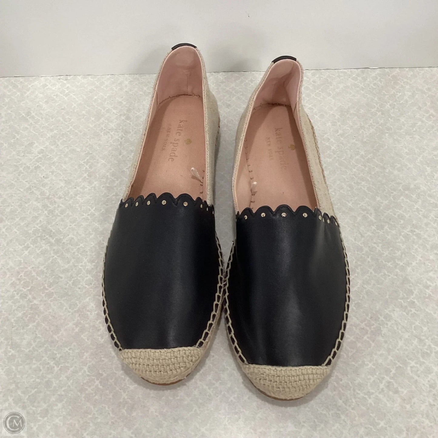 Shoes Designer By Kate Spade In Black & Tan, Size: 8.5
