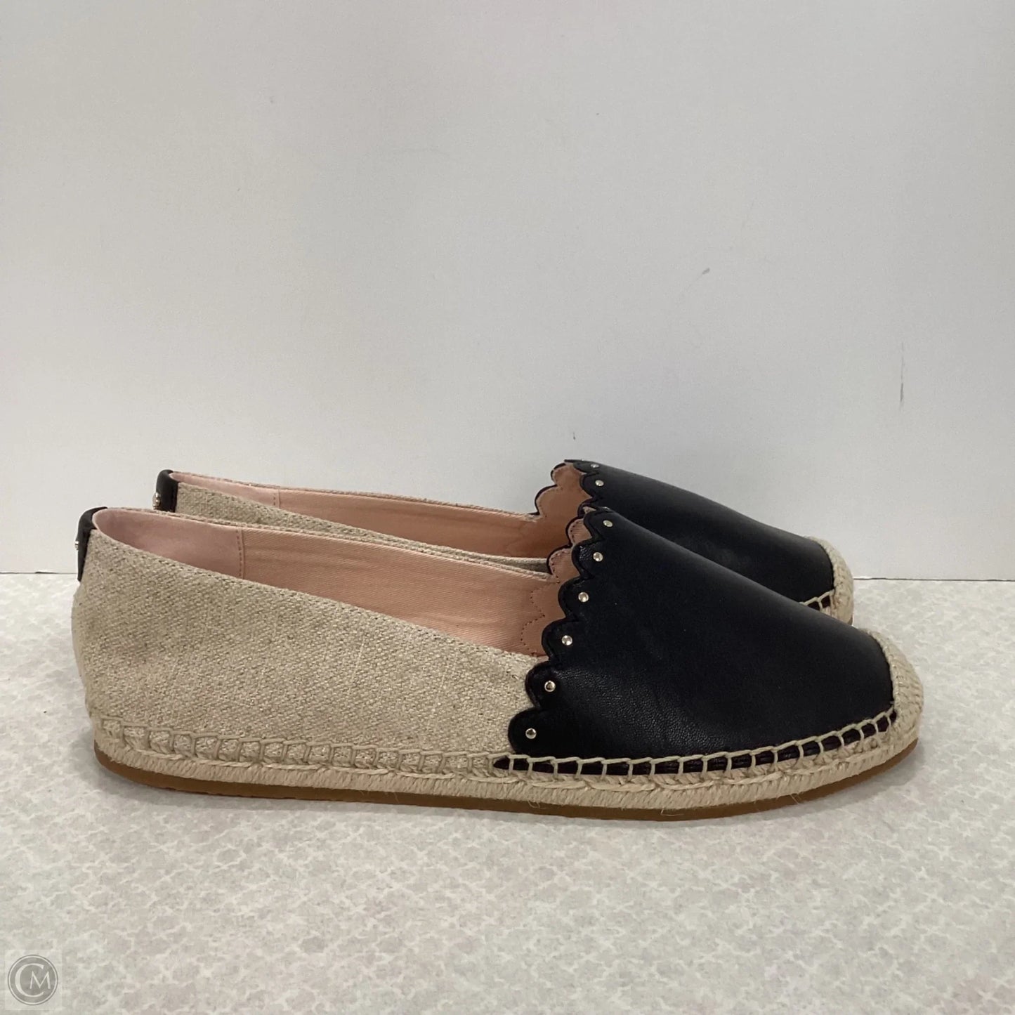 Shoes Designer By Kate Spade In Black & Tan, Size: 8.5