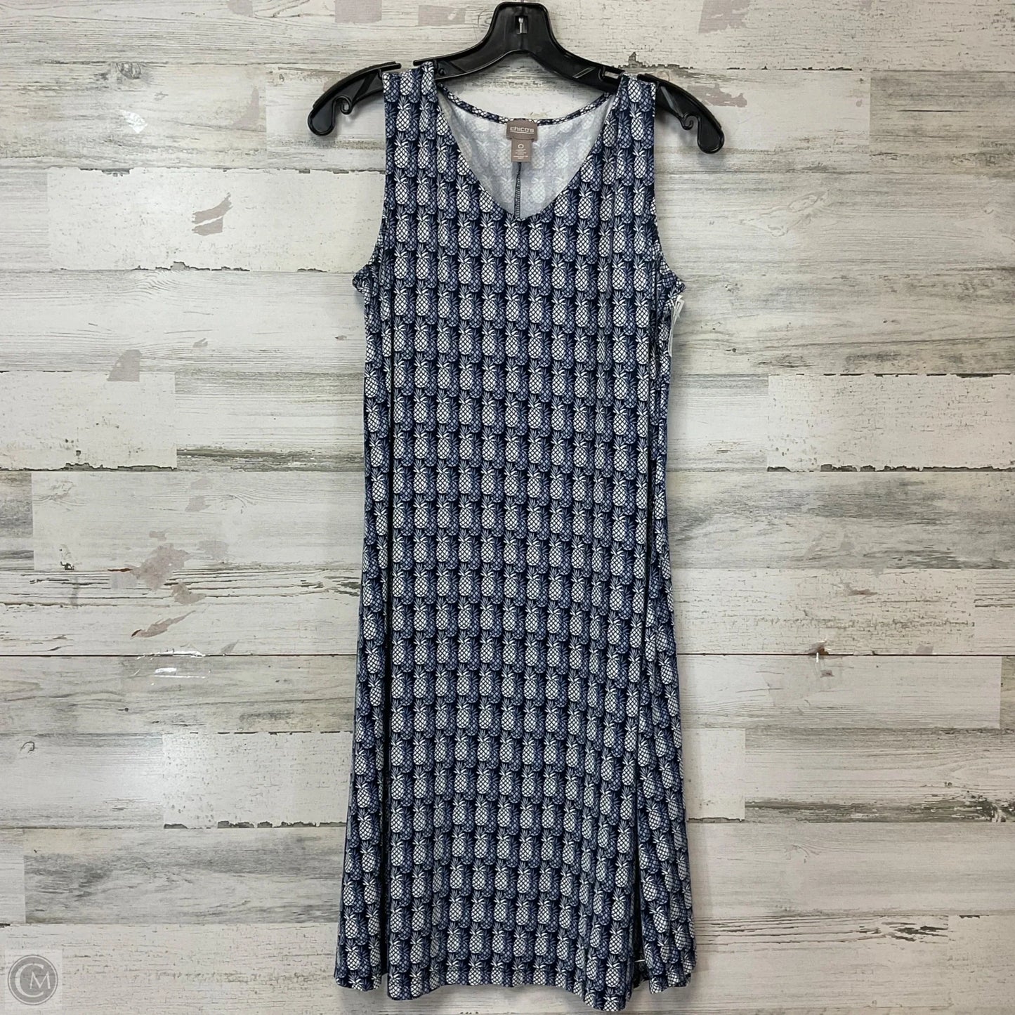 Dress Casual Short By Chicos In Blue, Size: S