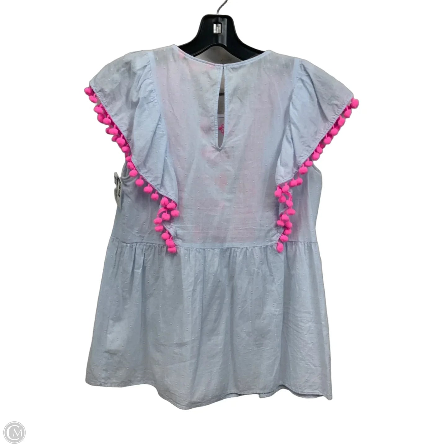 Top Sleeveless By Lilly Pulitzer In Blue & Pink, Size: Xs