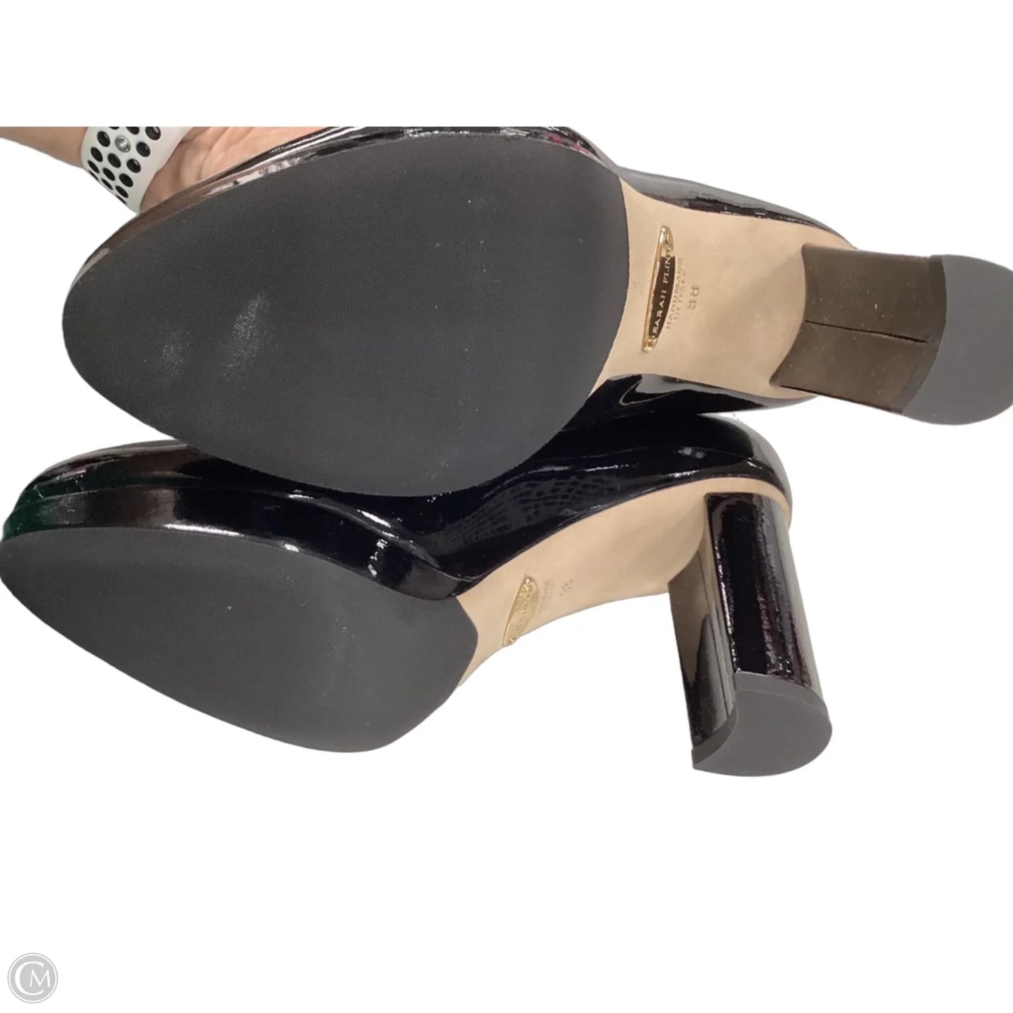 Shoes Heels Block By sarah flint In Black, Size: 8