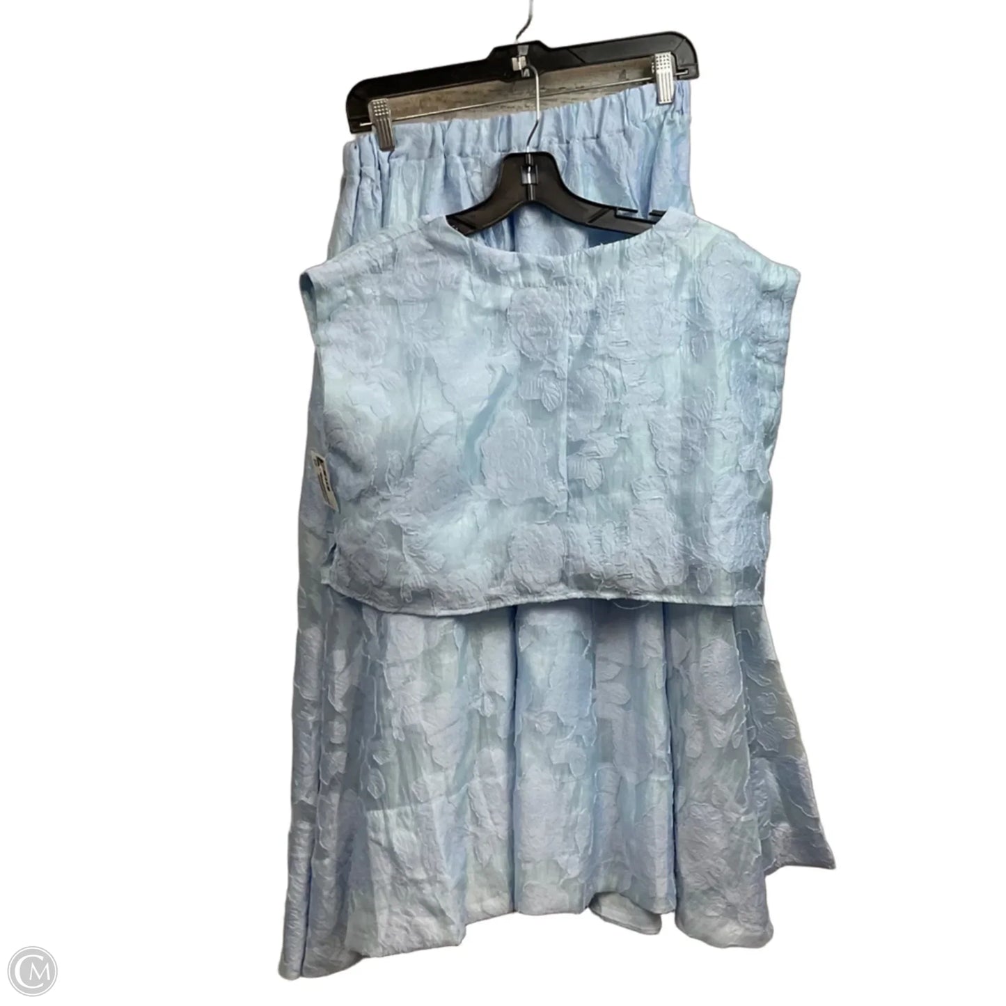 Skirt Set 2pc By Hyfve In Blue, Size: S