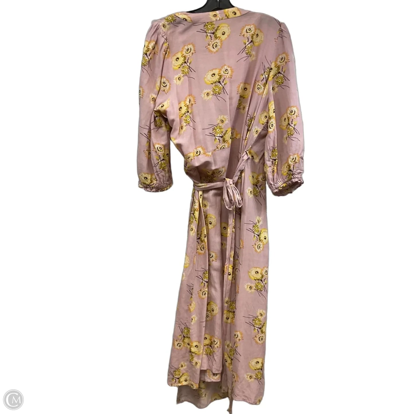 Dress Casual Midi By Madewell In Pink, Size: L