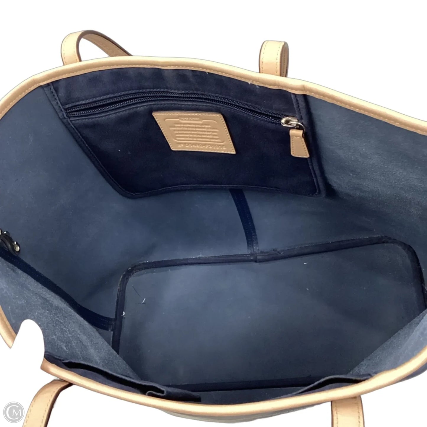 Tote Designer By Coach, Size: Large