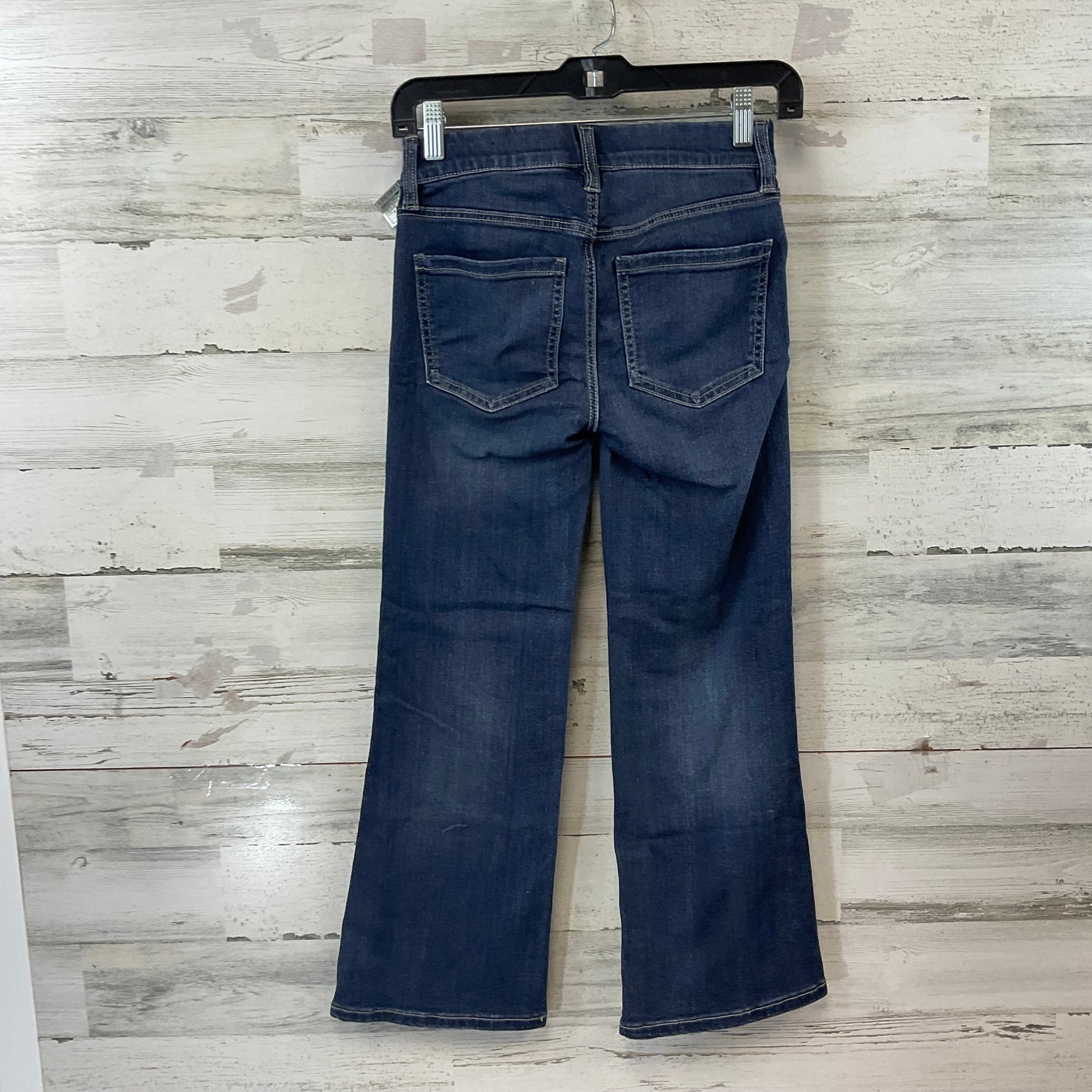 Jeans Cropped By Liverpool In Blue Denim, Size: 0