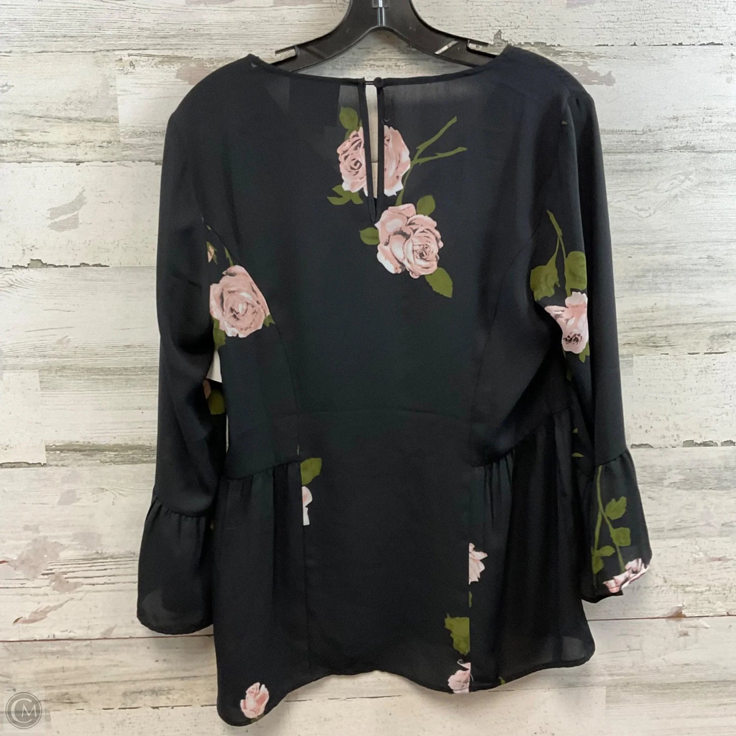 Top 3/4 Sleeve By Maeve In Black, Size: S