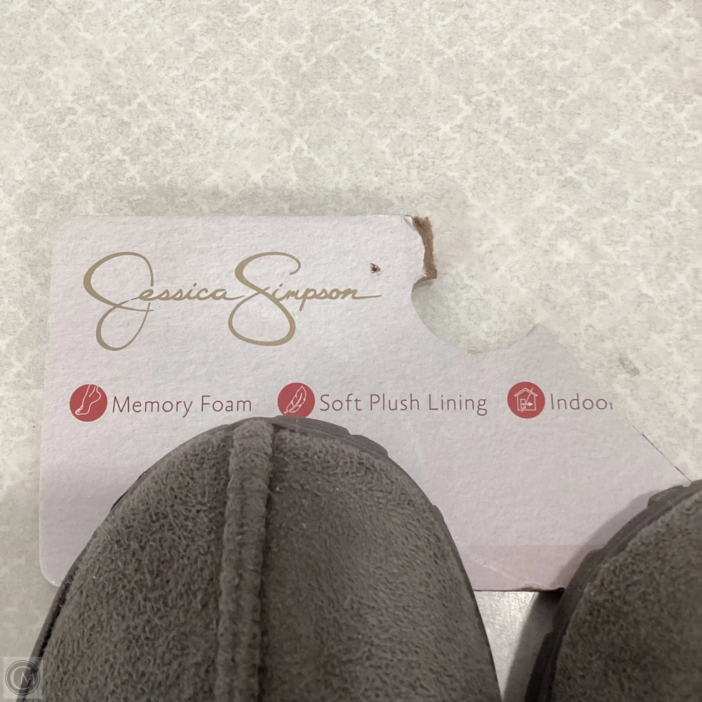 Slippers By Jessica Simpson In Grey