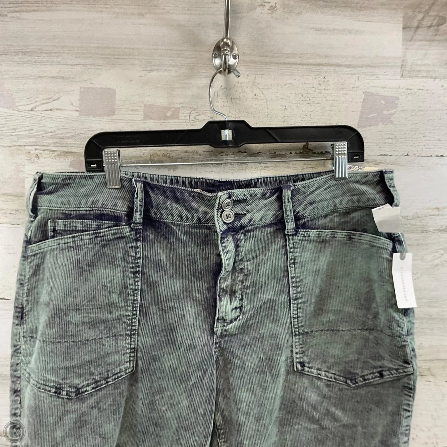 Pants Corduroy By Pilcro In Green, Size: 14