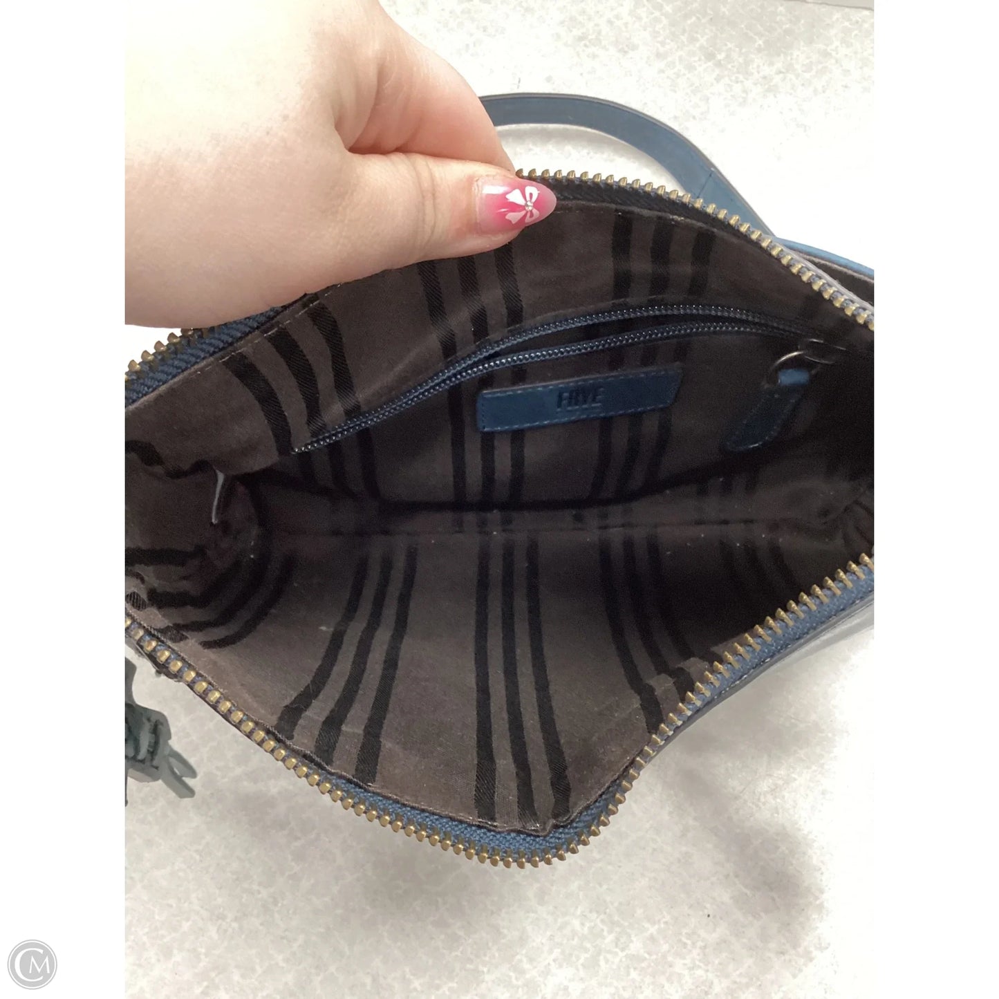 Crossbody Leather By Frye, Size: Medium