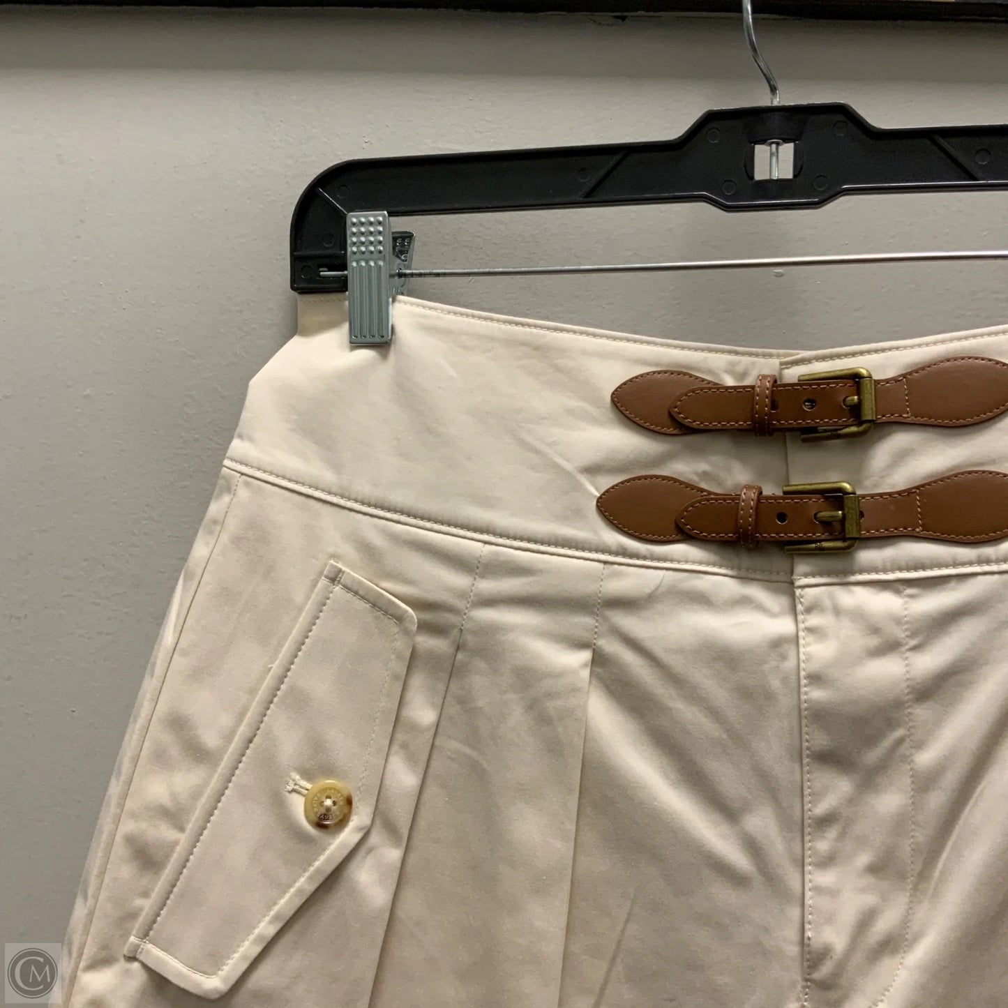 Shorts By Lauren By Ralph Lauren In Cream, Size: 4