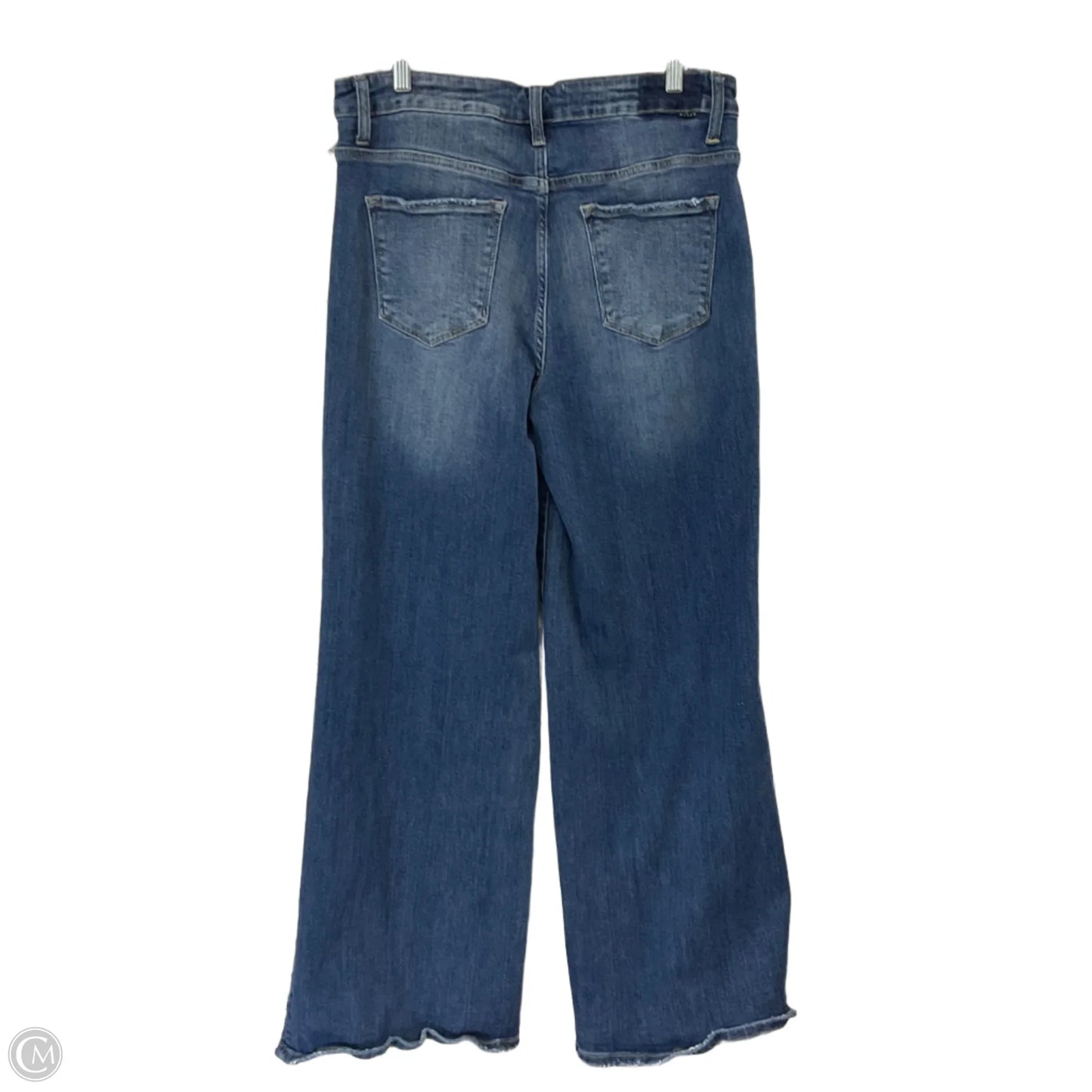 Jeans Wide Leg By Risen In Blue Denim, Size: 1x