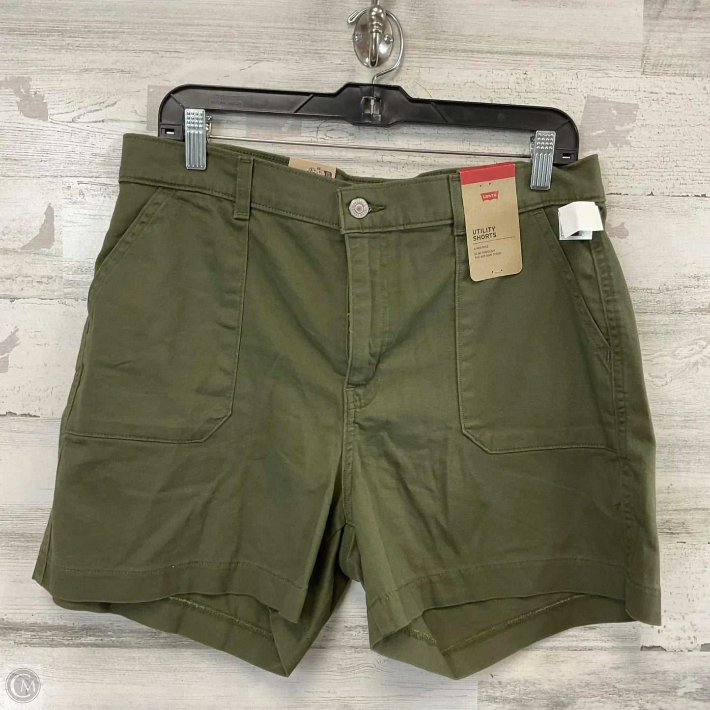 Shorts By Levis In Green, Size: 12