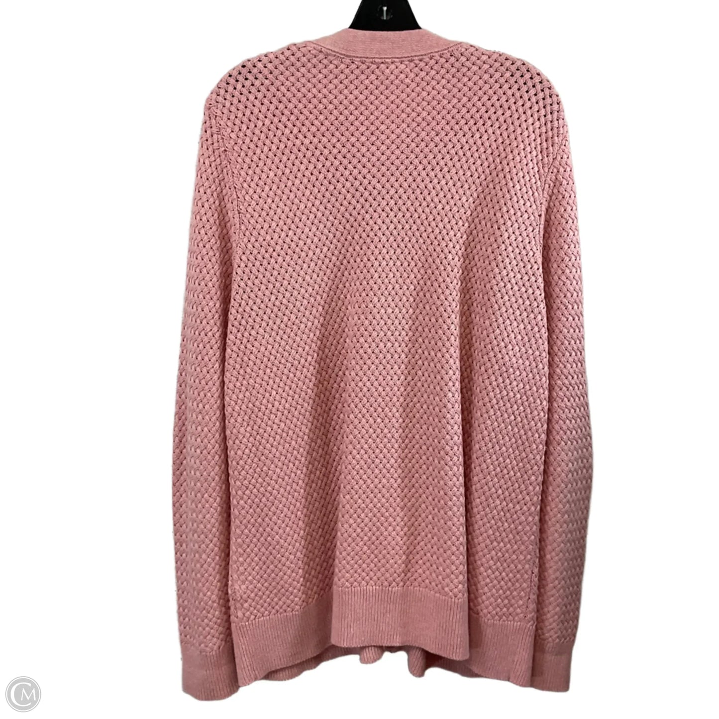 Sweater Cardigan By L.l. Bean In Pink, Size: 2x