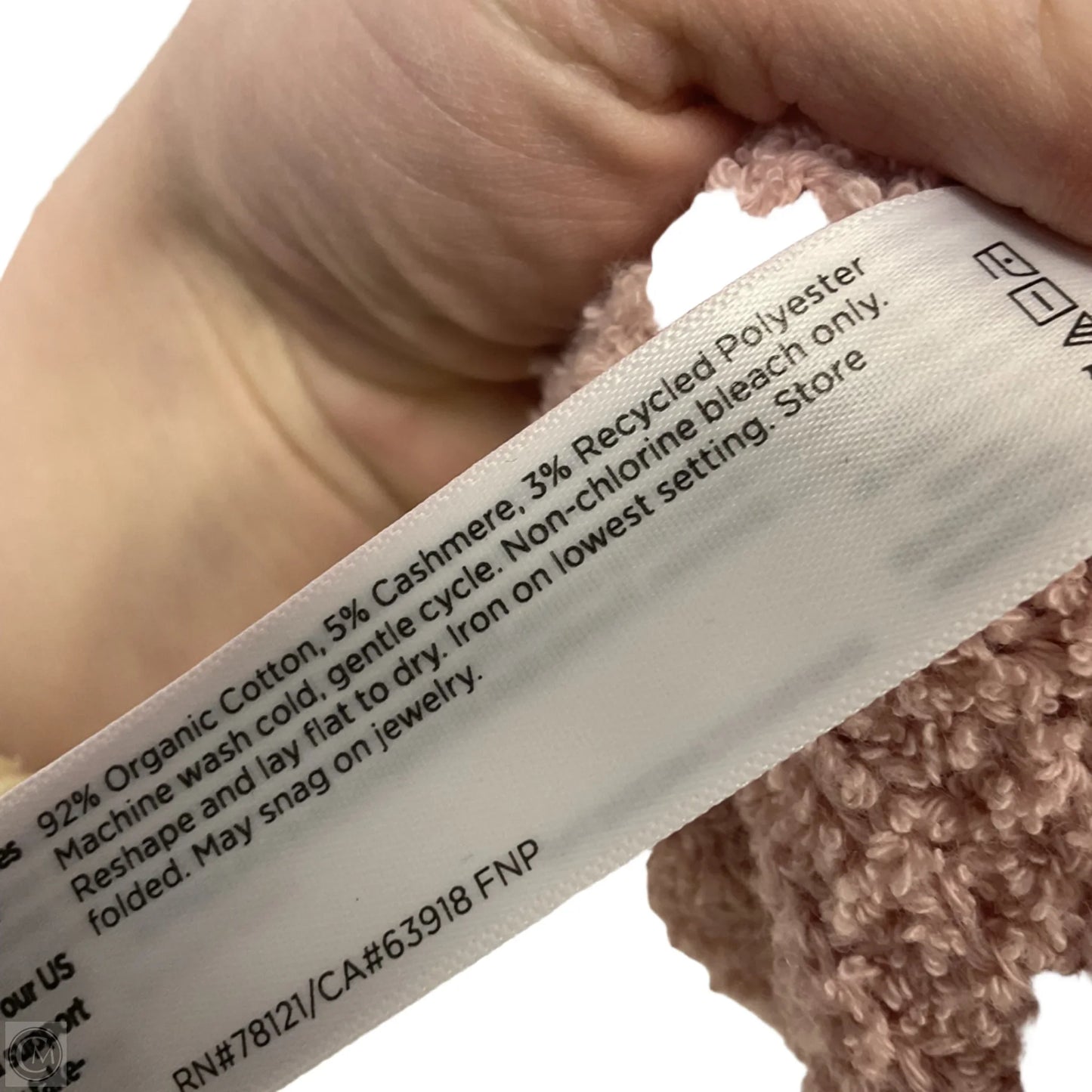 Vest Sweater By Eileen Fisher In Pink, Size: S