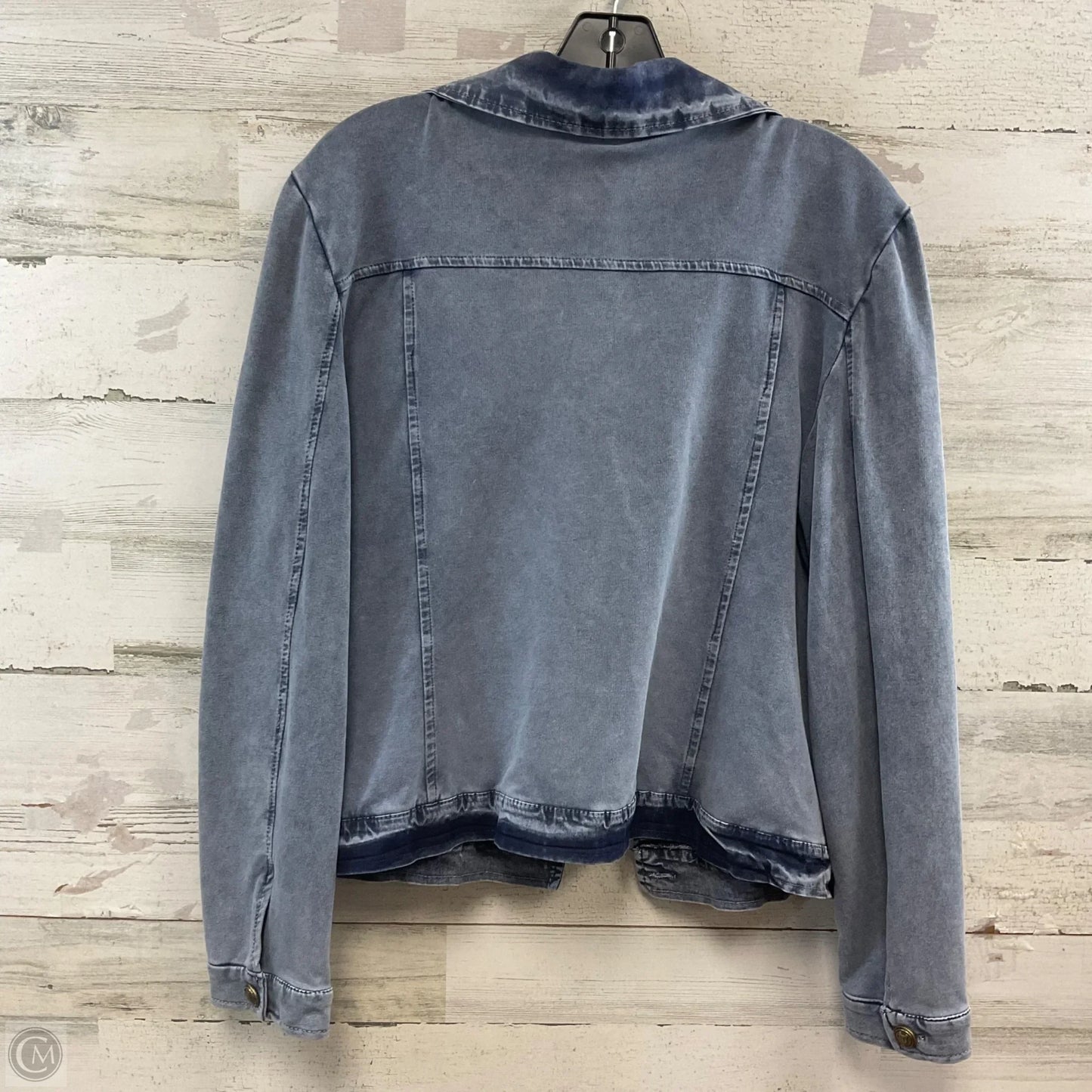 Jacket Other By SUZY D In Blue, Size: Xl