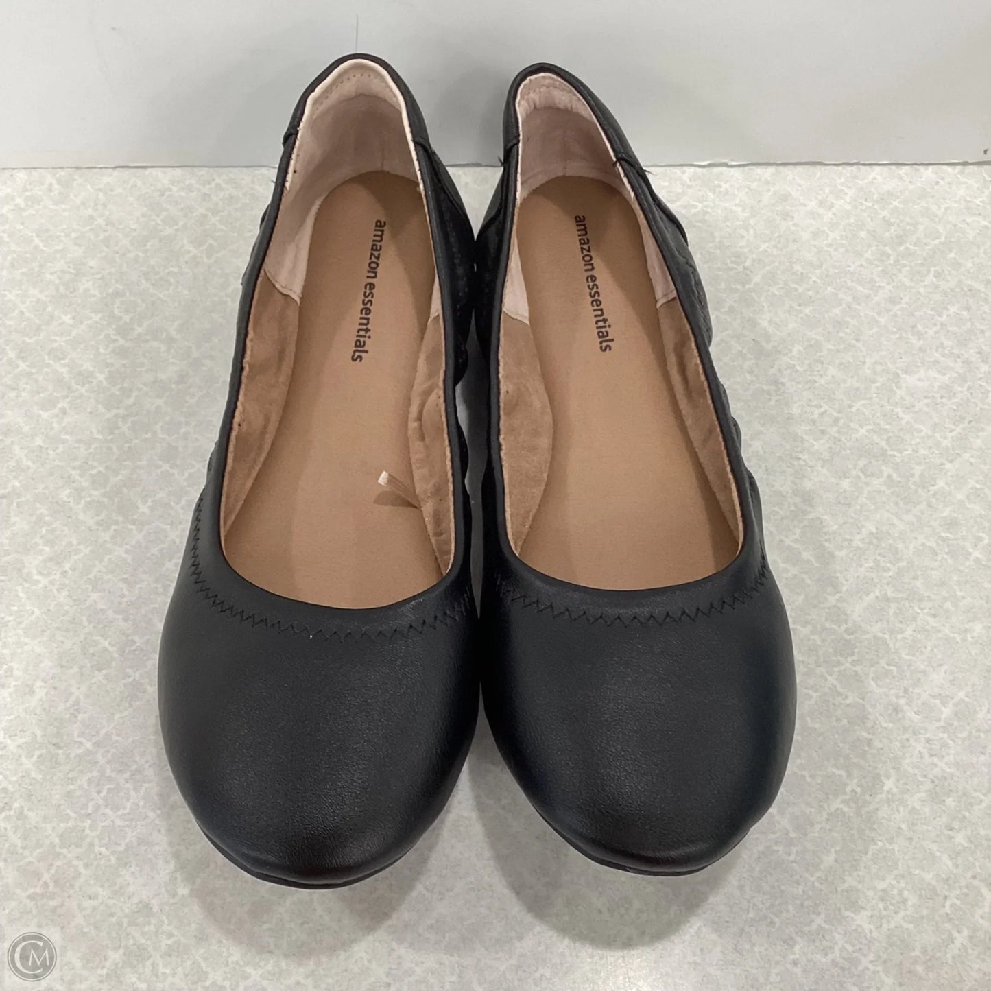 Shoes Flats By Amazon Essentials In Black, Size: 7.5