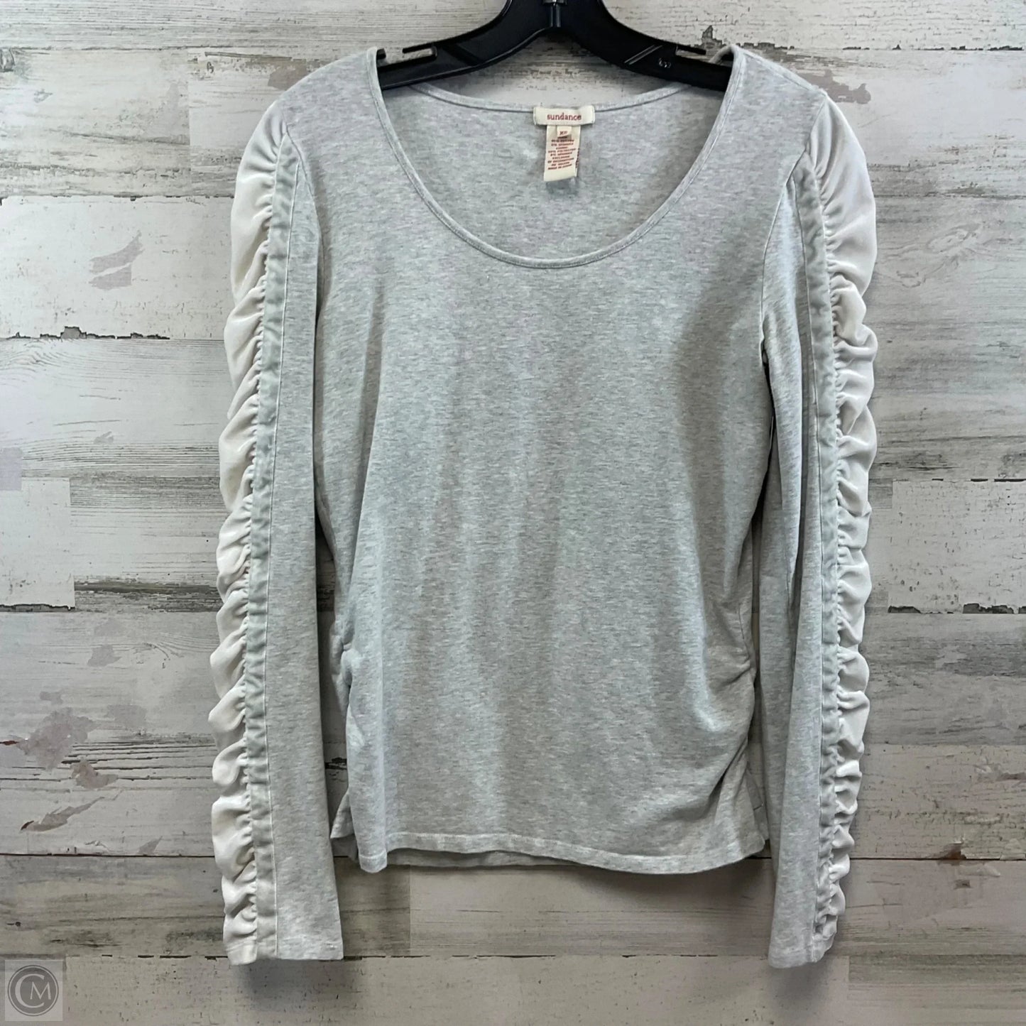 Top Long Sleeve By Sundance In Grey, Size: Xs