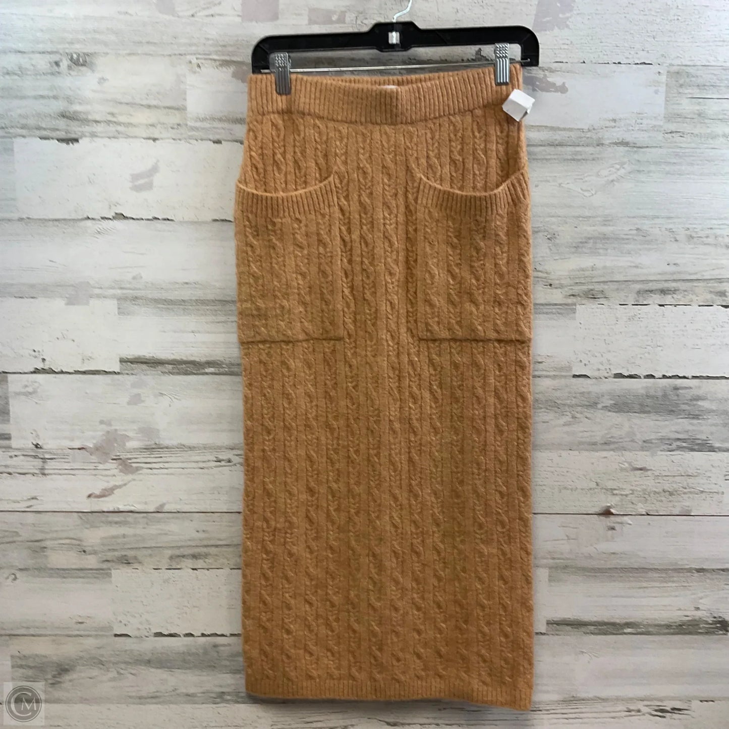 Skirt Midi By FUTURE COLLECTIVE In Brown, Size: Xs